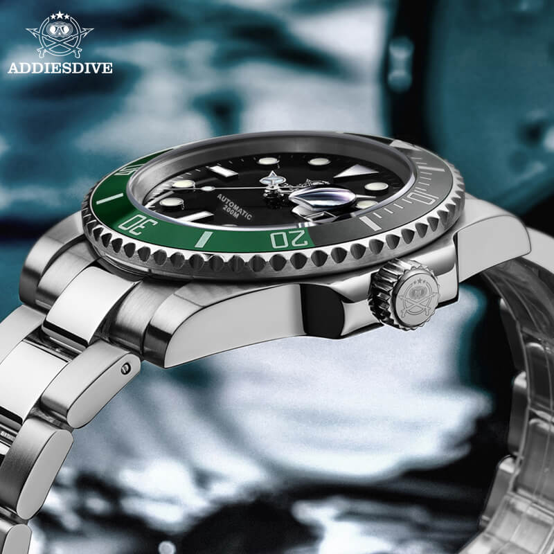 Addiesdive Two Color Sub NH35/8215 Mechanical Watch H3AC - Image 7