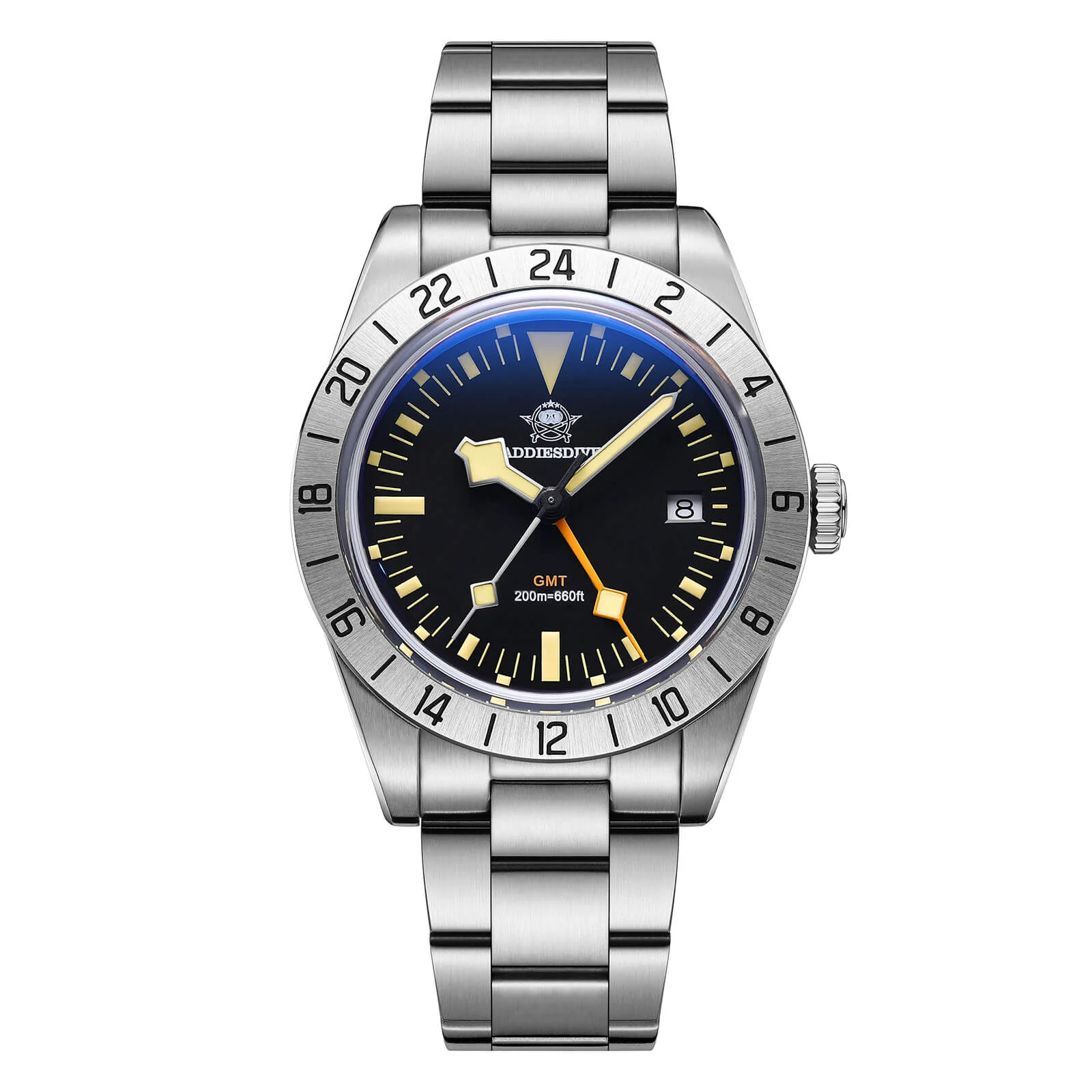 ADDIESDIVE 39mm BB GMT Quartz Watch RONDA515 Movement（AD2035/AD2036） - Image 13
