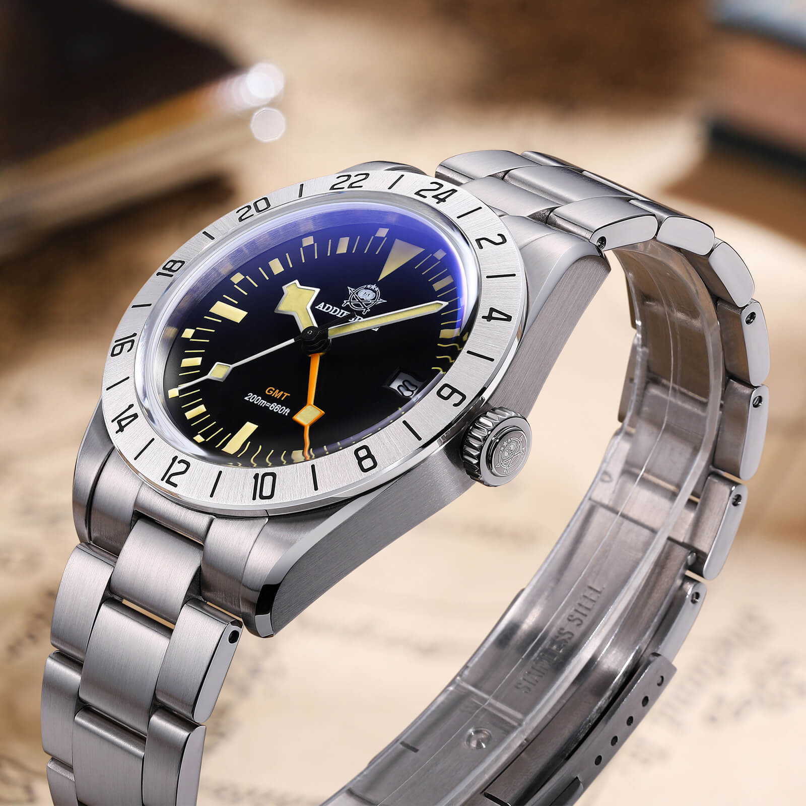 ADDIESDIVE 39mm BB GMT Quartz Watch RONDA515 Movement（AD2035/AD2036） - Image 16