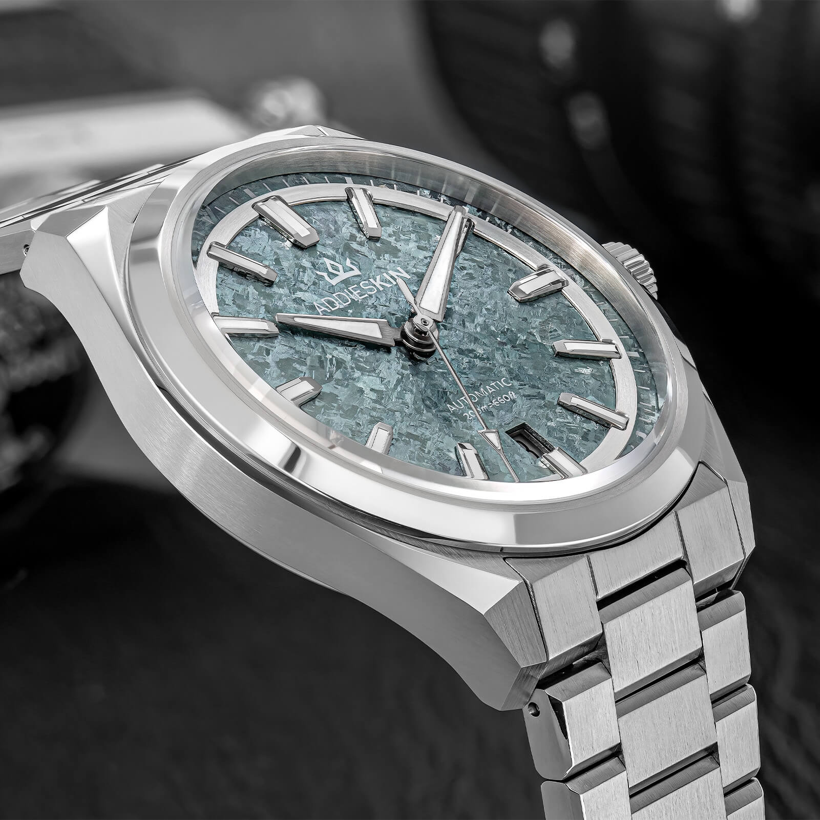 AddiesKIN 40mm Crystallized Titanium Dial Miyota 9015 Luxury Automatic Watch K006 - Image 16