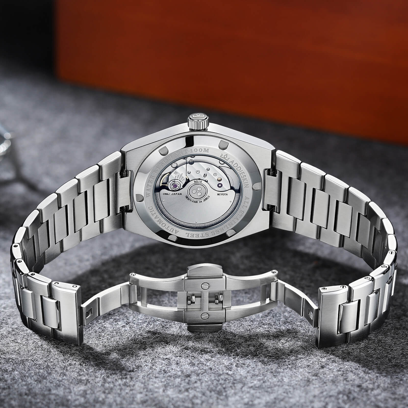AddiesKIN K004 "Waffle Elegance" Automatic 9015 Men’s Watch - Image 24