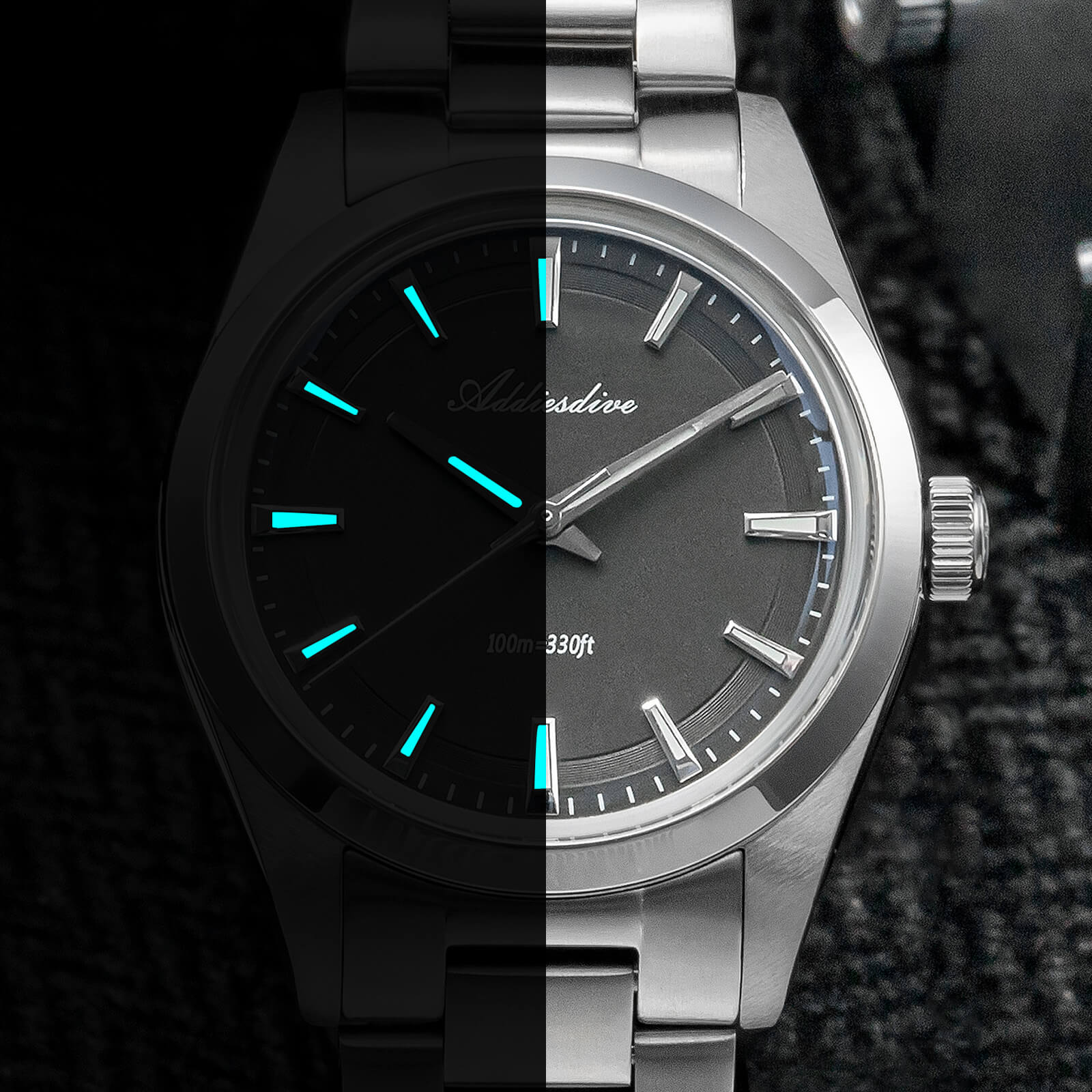 🔥Summer Sale🔥ADDIESDIVE 36mm Luxury VH31 Quartz Watch AD2066 - Image 19