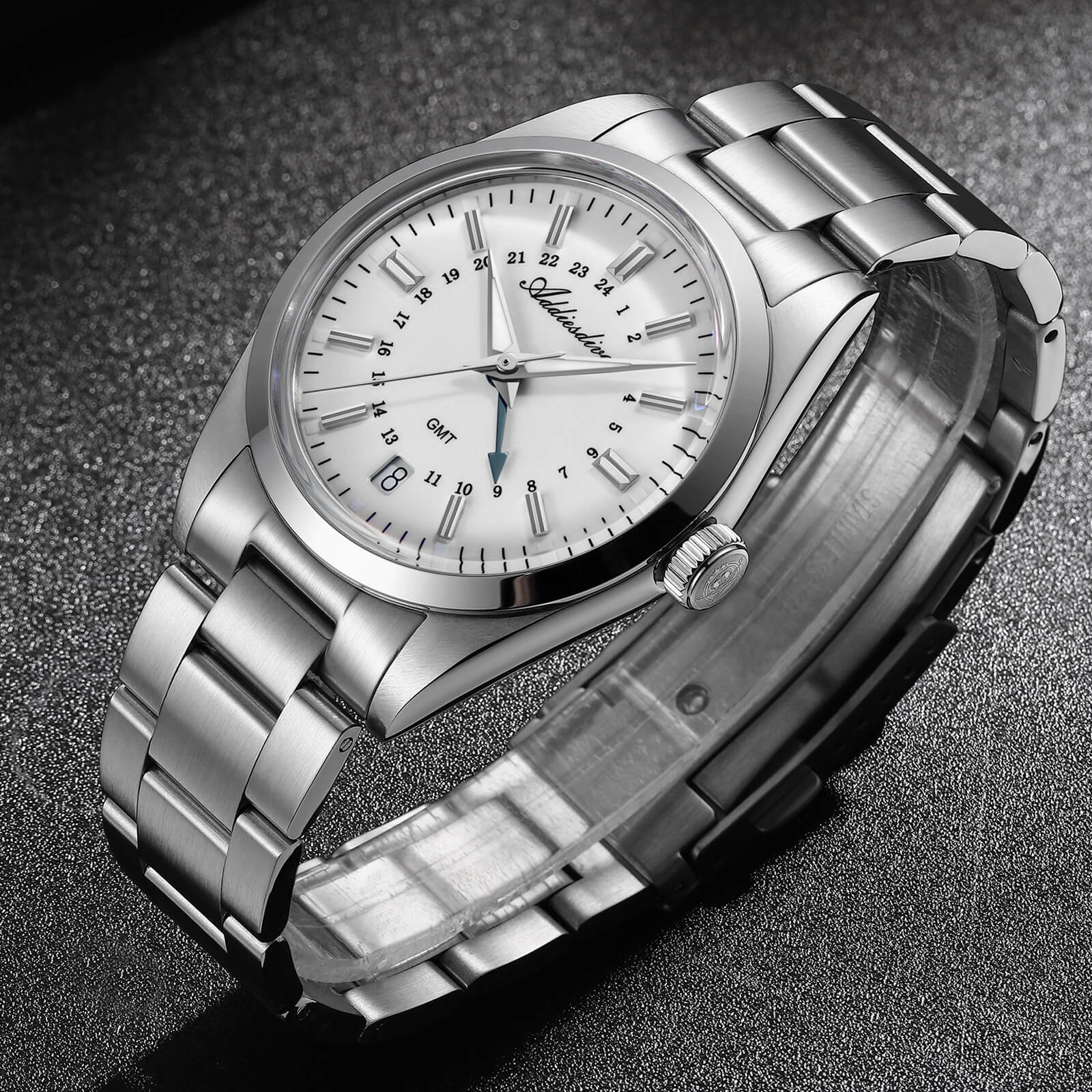 🔥Summer Sale🔥ADDIESDIVE Elegance Collection GMT Quartz Watch AD2065 - Image 18