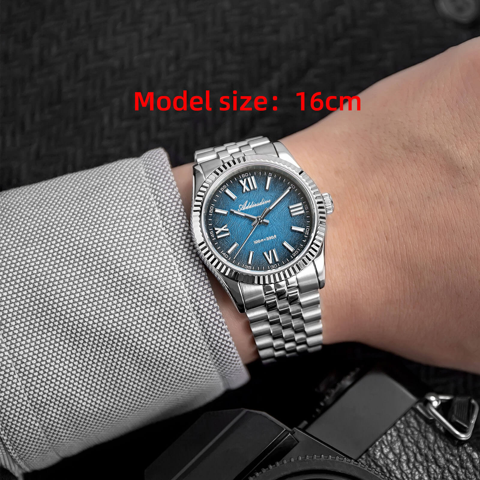 ★India Warehouse★ADDIESDIVE 36mm DJ Homage Men Watch AD2512 - Image 6