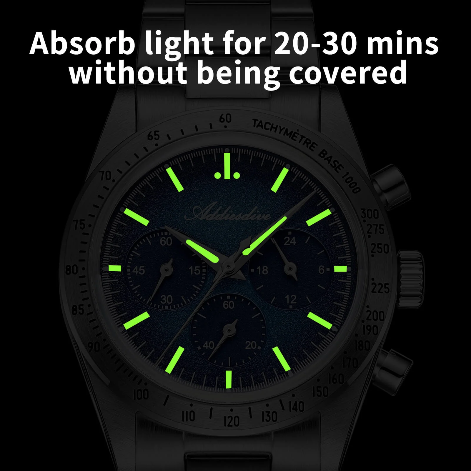 🔥EarlyBird🔥ADDIESDIVE 37mm 0s20 Chronograph Watch AD2552 - Image 10