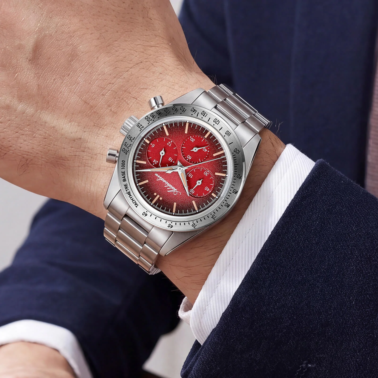 🔥EarlyBird🔥ADDIESDIVE 37mm 0s20 Chronograph Watch AD2552 - Image 21