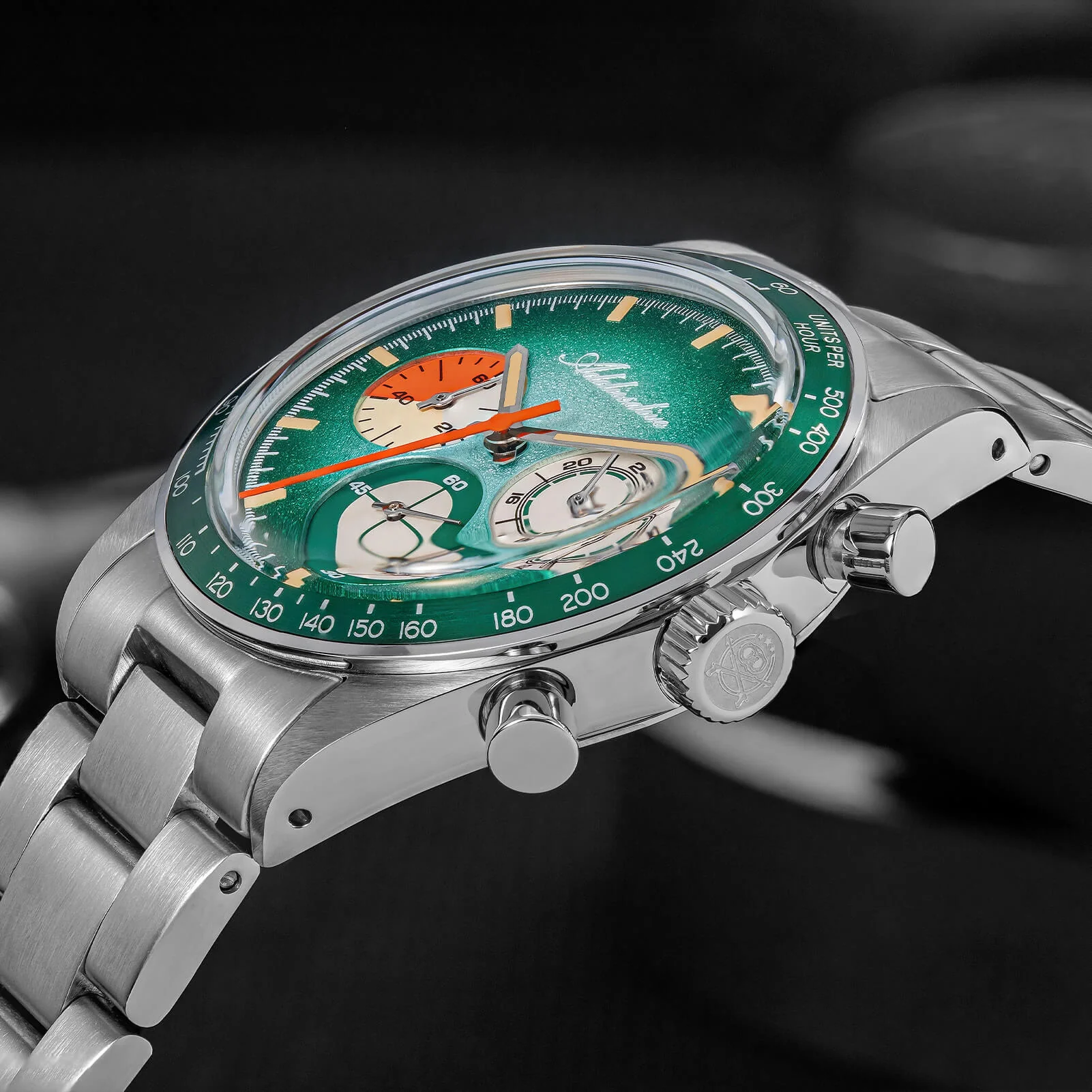 🔥Summer Sale🔥ADDIESDIVE 37mm Luxury Quartz Chronograph Watch AD2551 - Image 4