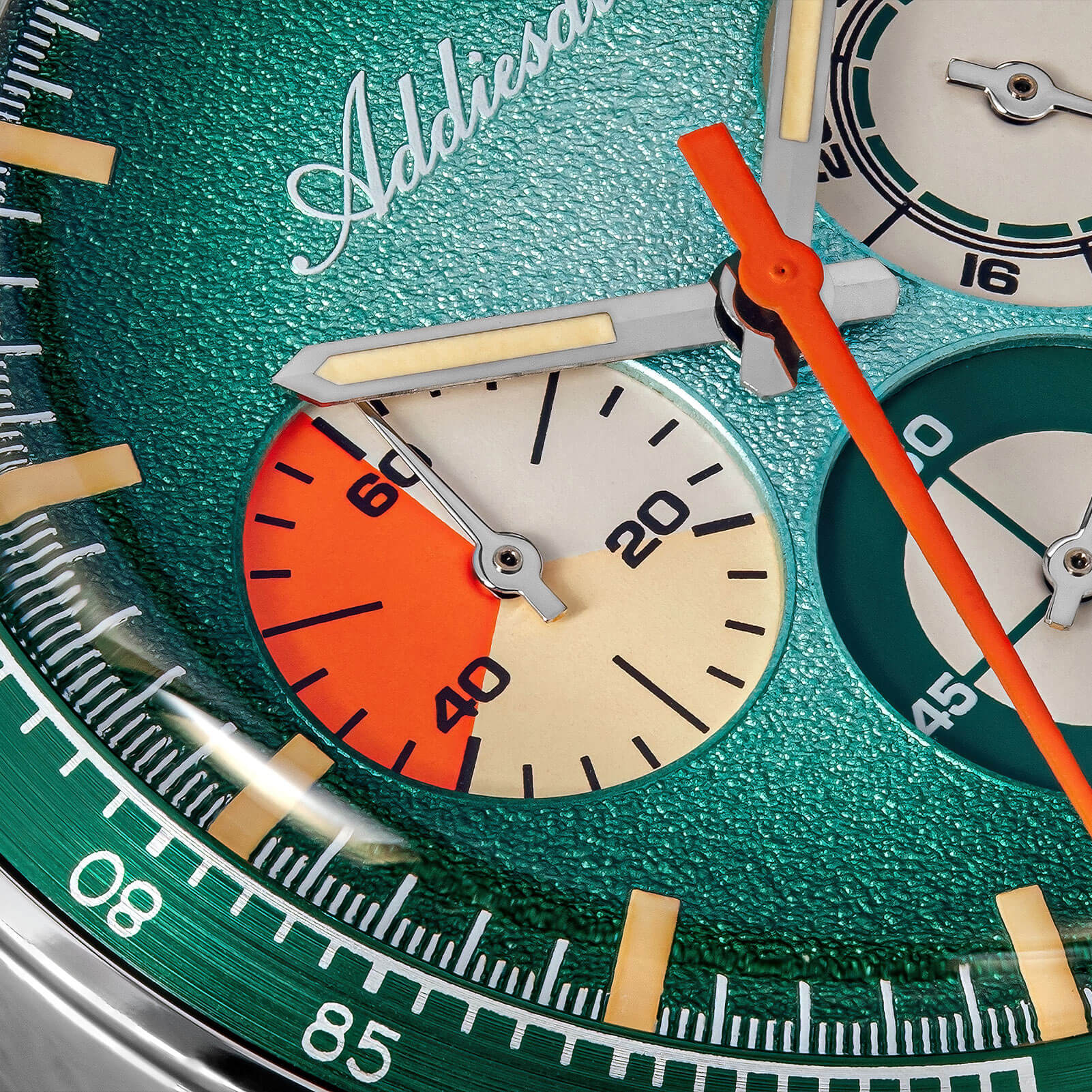 🔥Summer Sale🔥ADDIESDIVE 37mm Luxury Quartz Chronograph Watch AD2551 - Image 3