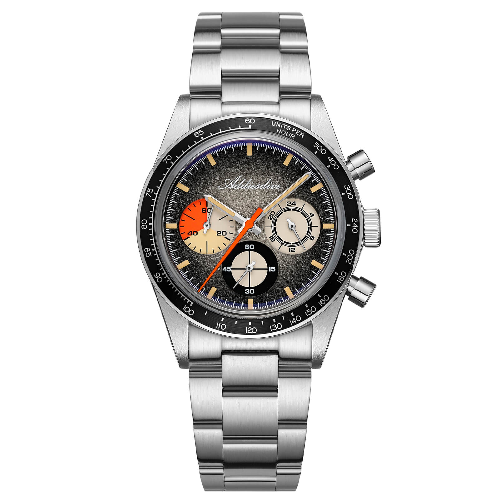 🔥Summer Sale🔥ADDIESDIVE 37mm Luxury Quartz Chronograph Watch AD2551 - Image 19