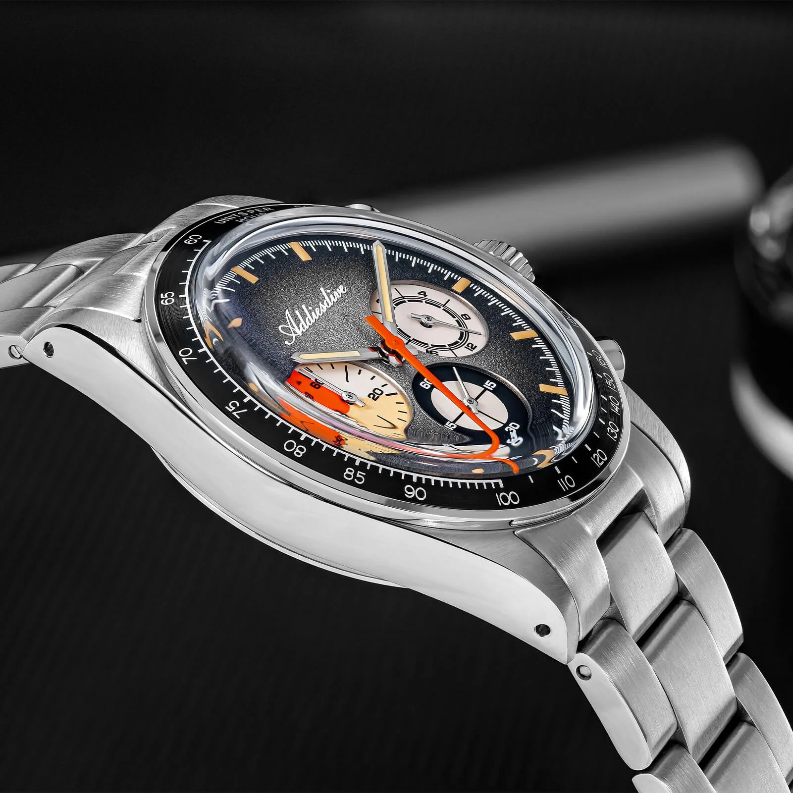 🔥Summer Sale🔥ADDIESDIVE 37mm Luxury Quartz Chronograph Watch AD2551 - Image 22