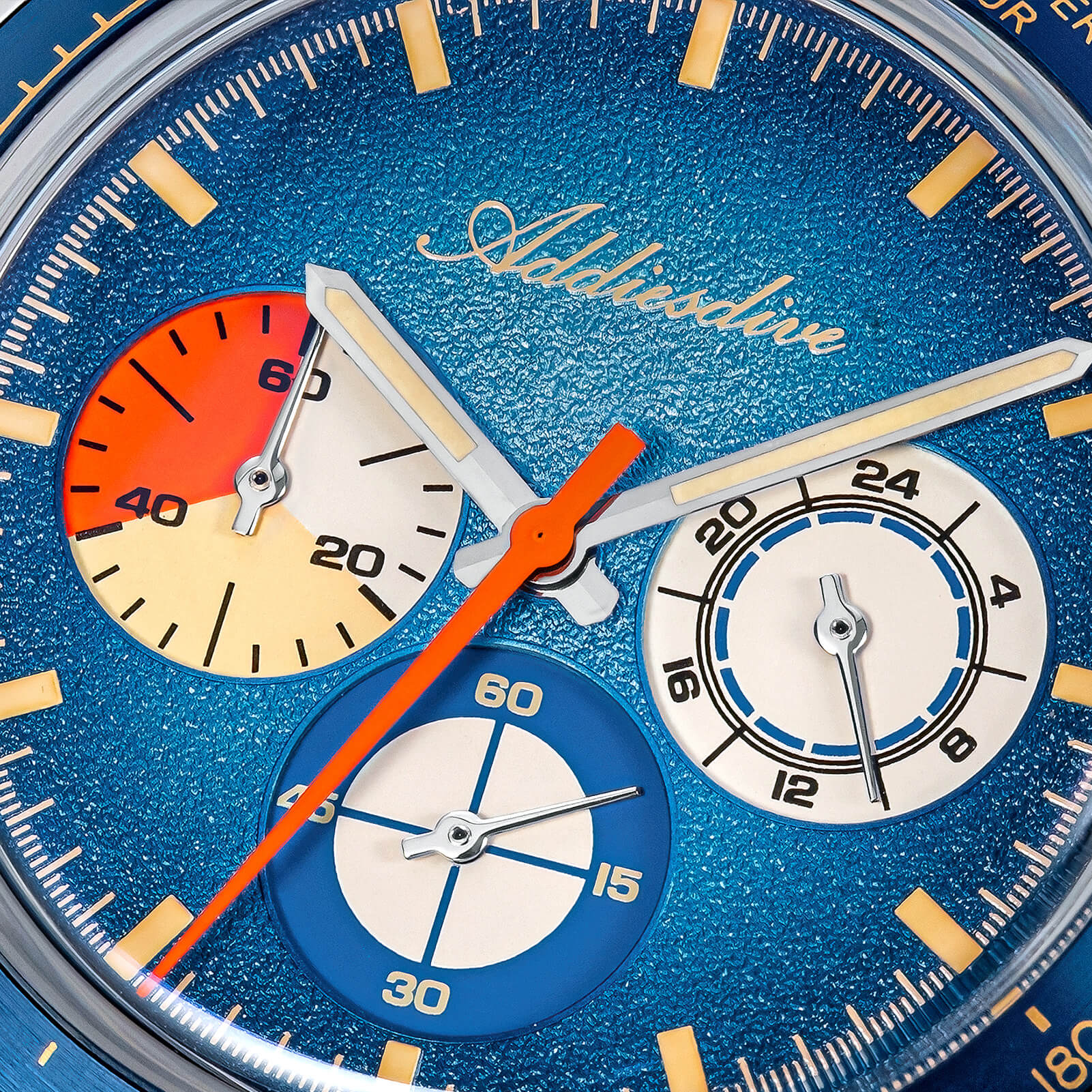 🔥Summer Sale🔥ADDIESDIVE 37mm Luxury Quartz Chronograph Watch AD2551 - Image 13
