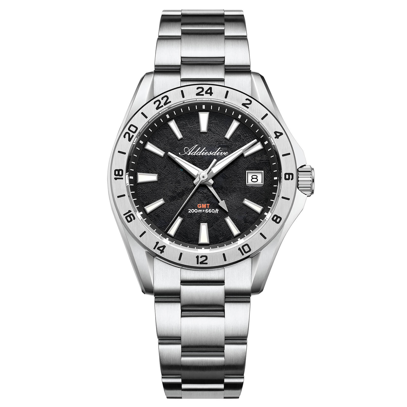 ★India Warehouse★ADDIESDIVE 38mm GMT Quartz Watch RONDA515 Movement（AD2548） - Image 7