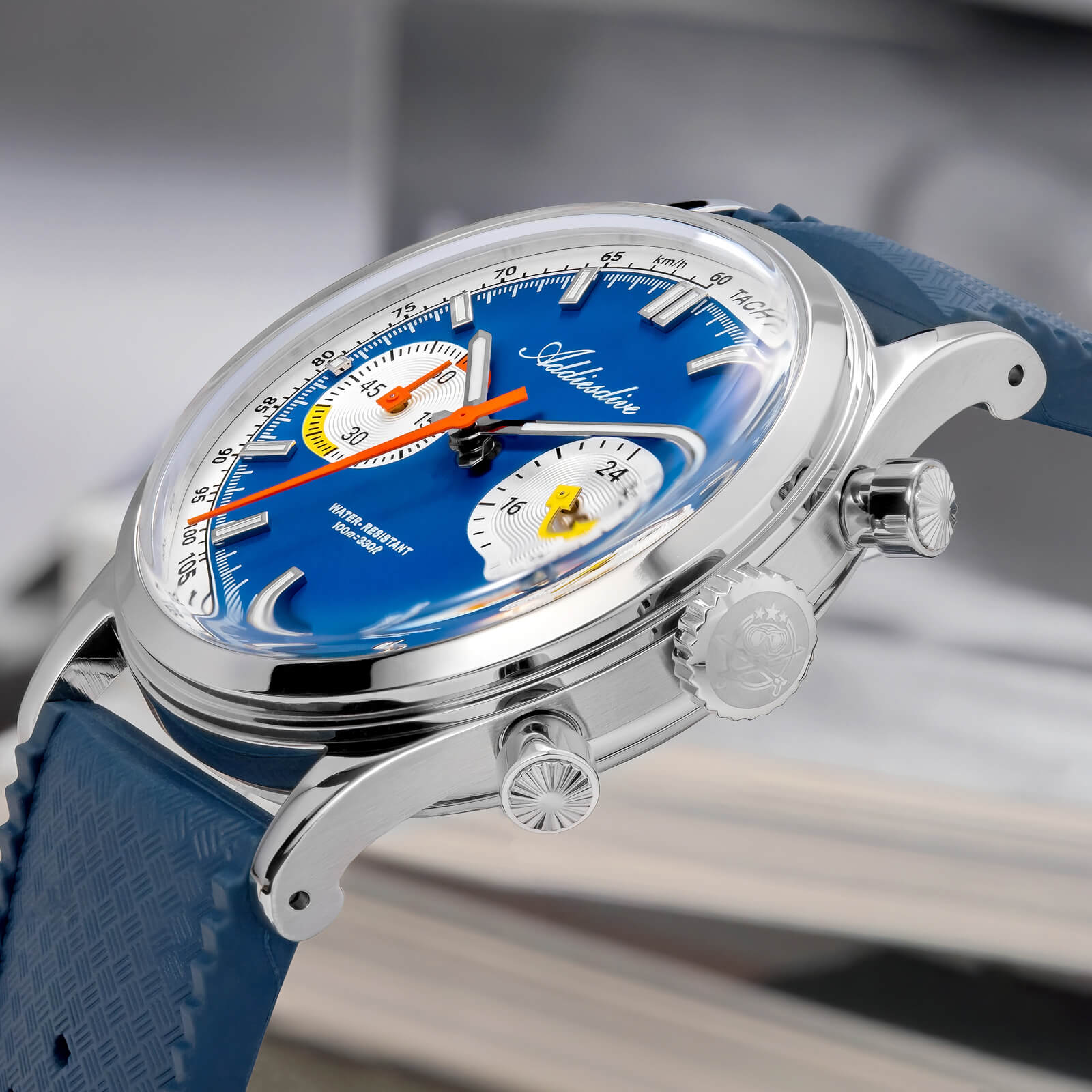 🔥Summer Sale🔥ADDIESDIVE 38mm Racing-Inspired Chronograph Watch AD2529&AD2549 - Image 19