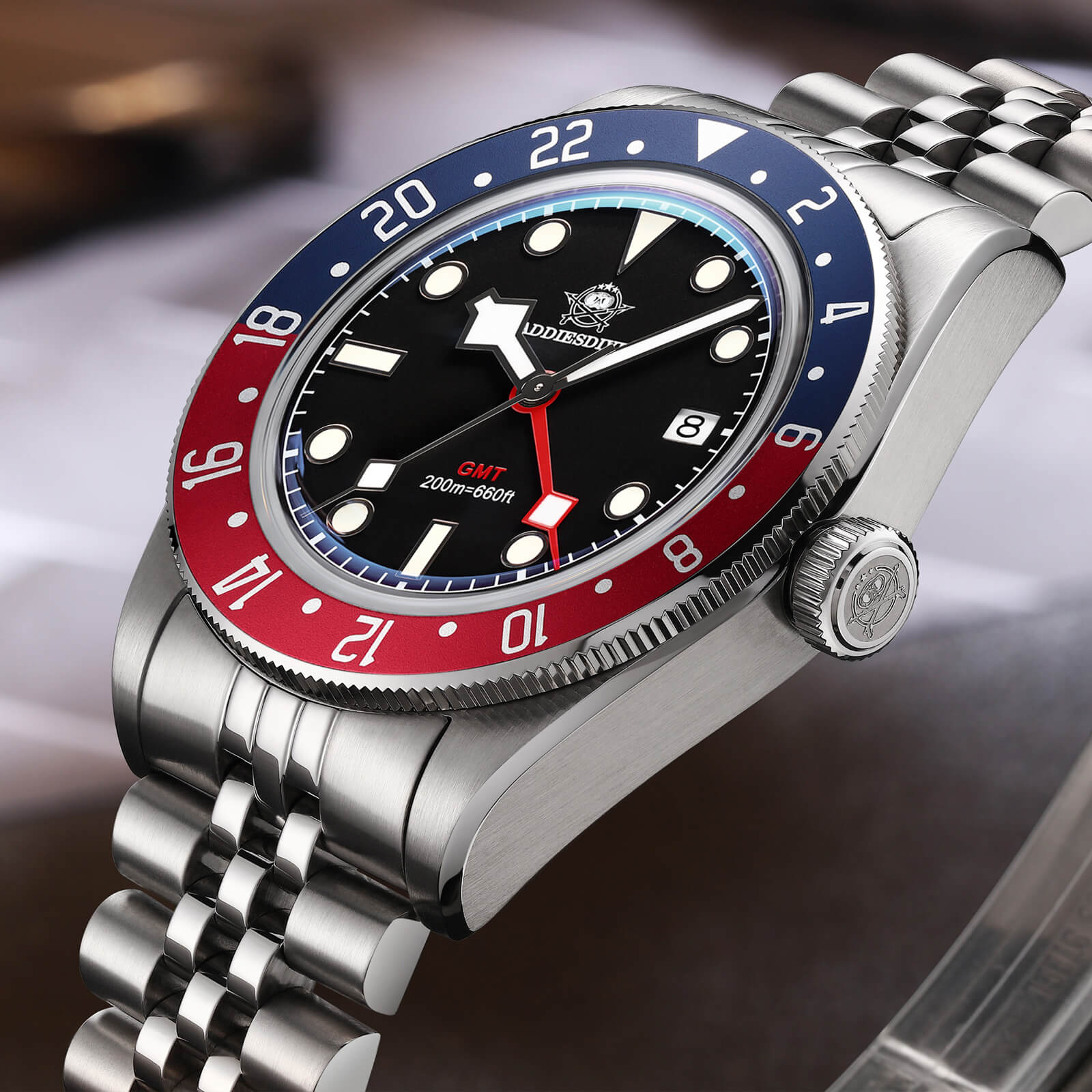 ADDIESDIVE 39mm BB58 GMT Quartz Watch AD2044 - Image 40