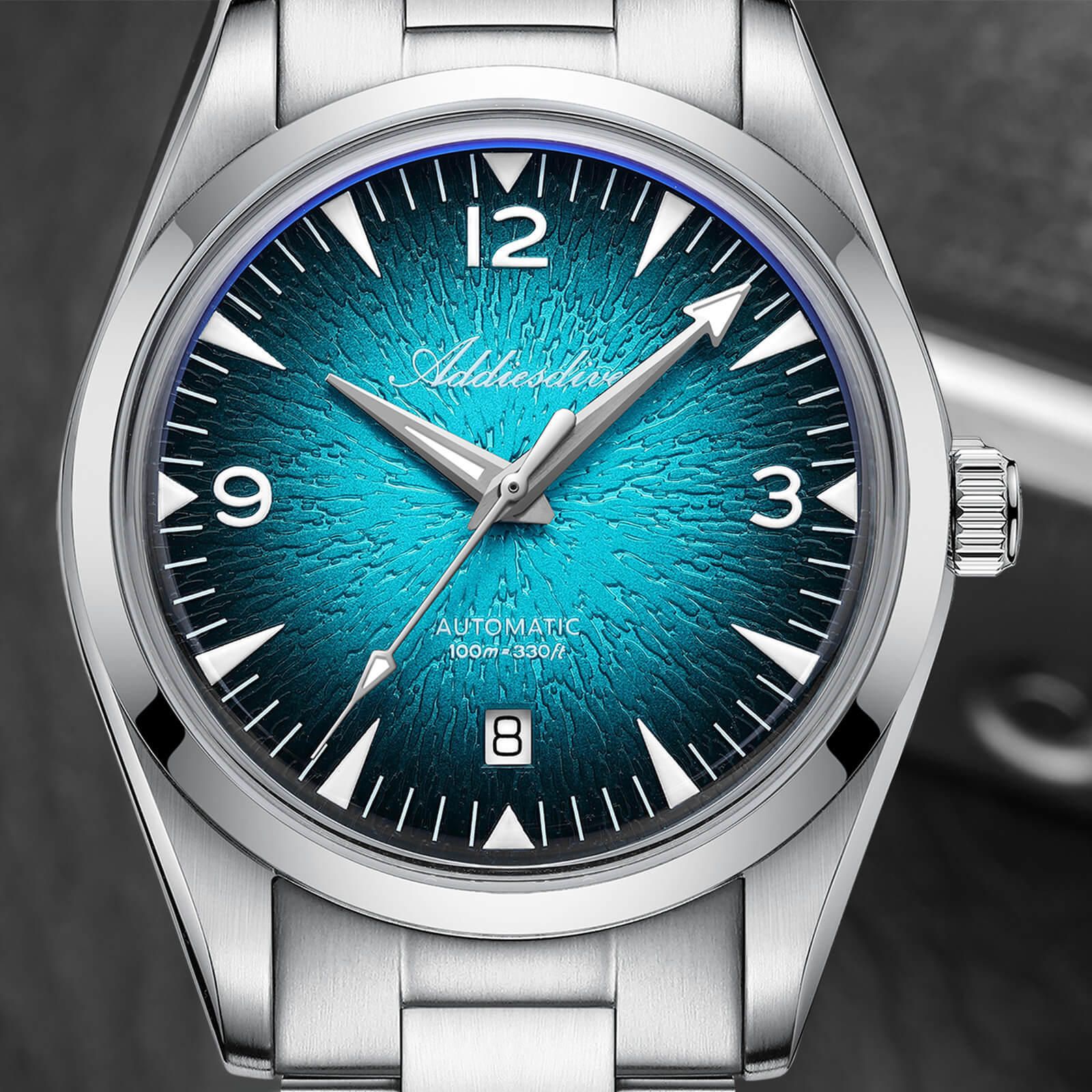 Addiesdive 39mm Breath of the Ocean Automatic 8215 Men Watch ，AD2508 - Image 9