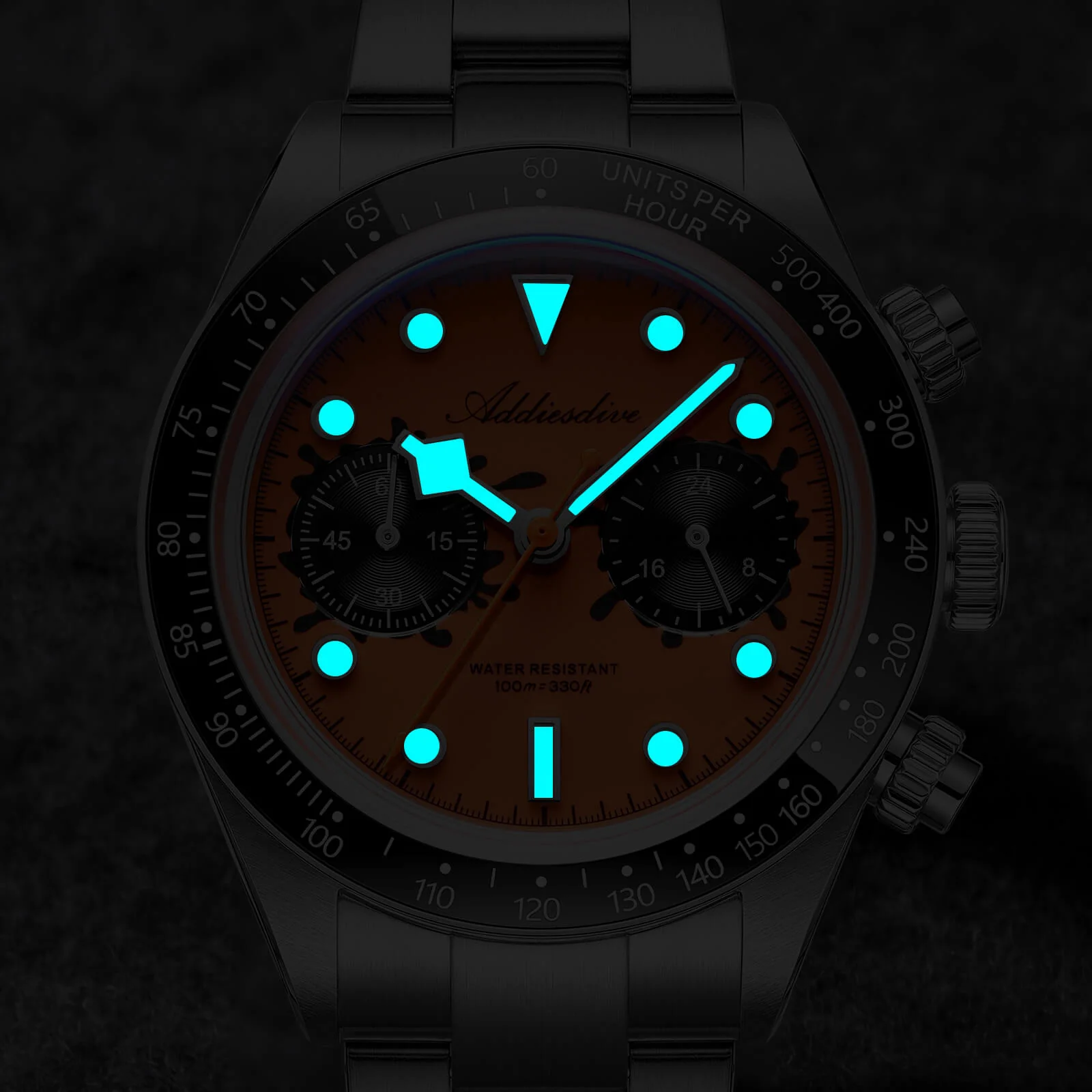 🔥Summer Sale🔥ADDIESDIVE 40mm VK64 Chronograph Watch AD2520 - Image 29