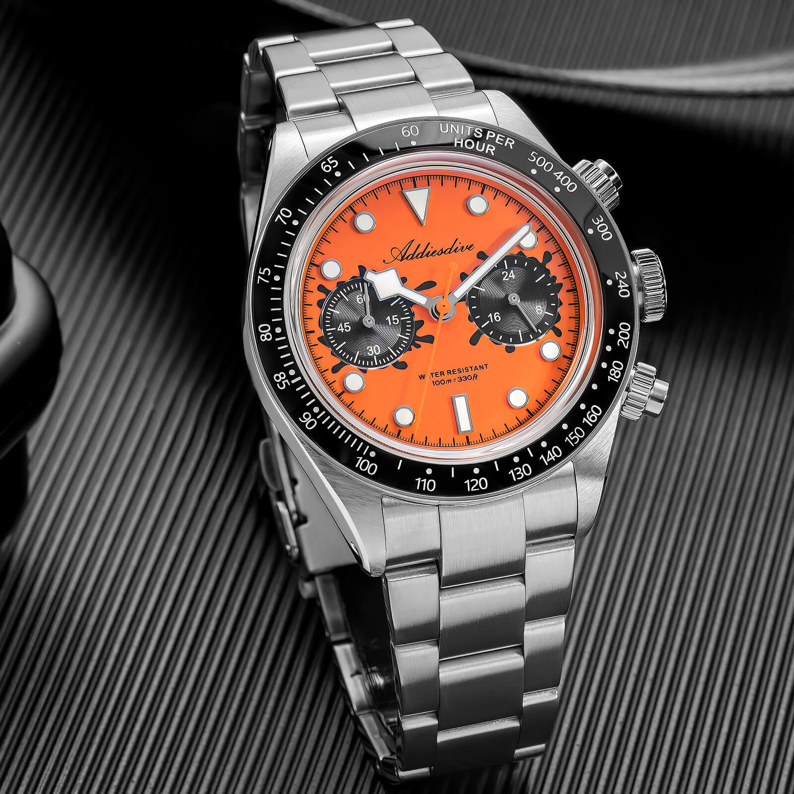 🔥Summer Sale🔥ADDIESDIVE 40mm VK64 Chronograph Watch AD2520 - Image 24