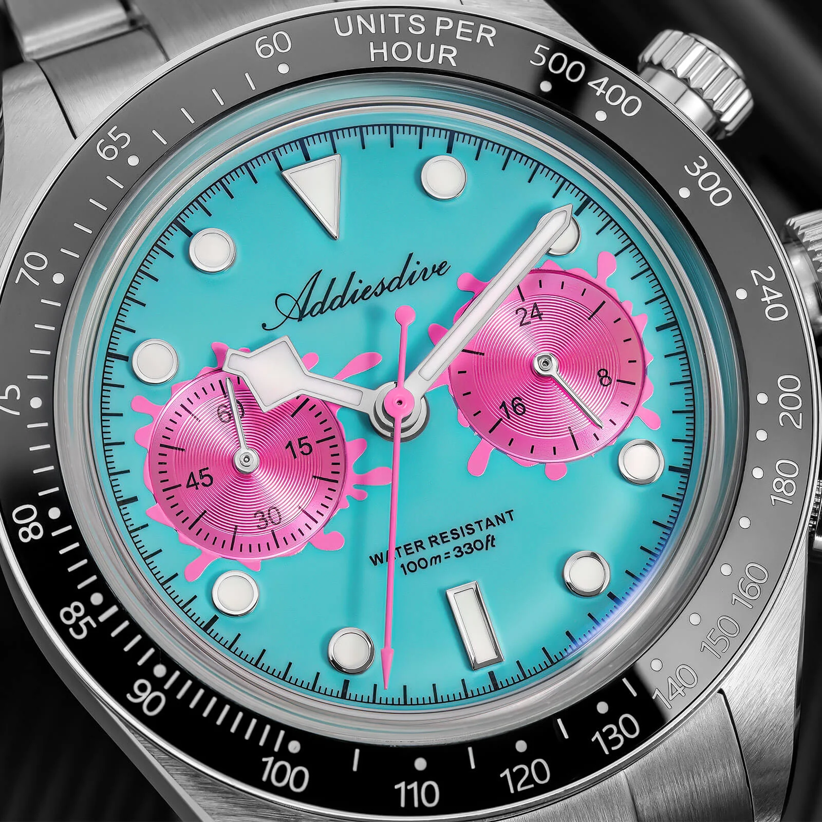 🔥Summer Sale🔥ADDIESDIVE 40mm VK64 Chronograph Watch AD2520 - Image 3