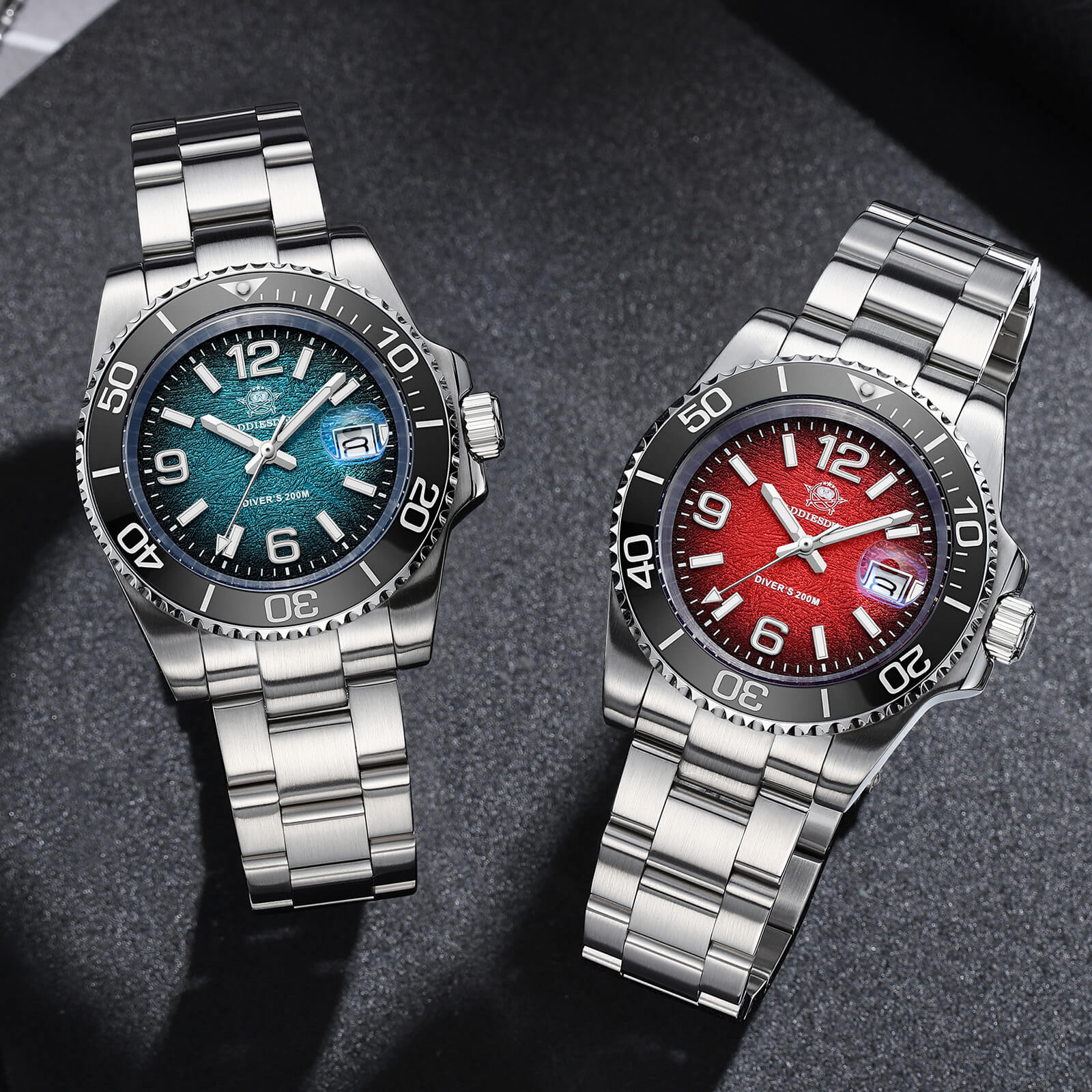 ★India Warehouse★Addiesdive 41mm Modern Sub Quartz Watch with 200M Water Waterproof，AD2513 - Image 9