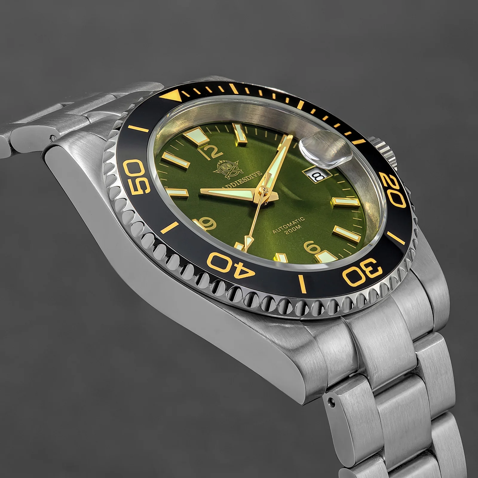🔥Summer Sale🔥ADDIESDIVE Retro NH35/8215 Sub Dive Watch AD2085 - Image 5
