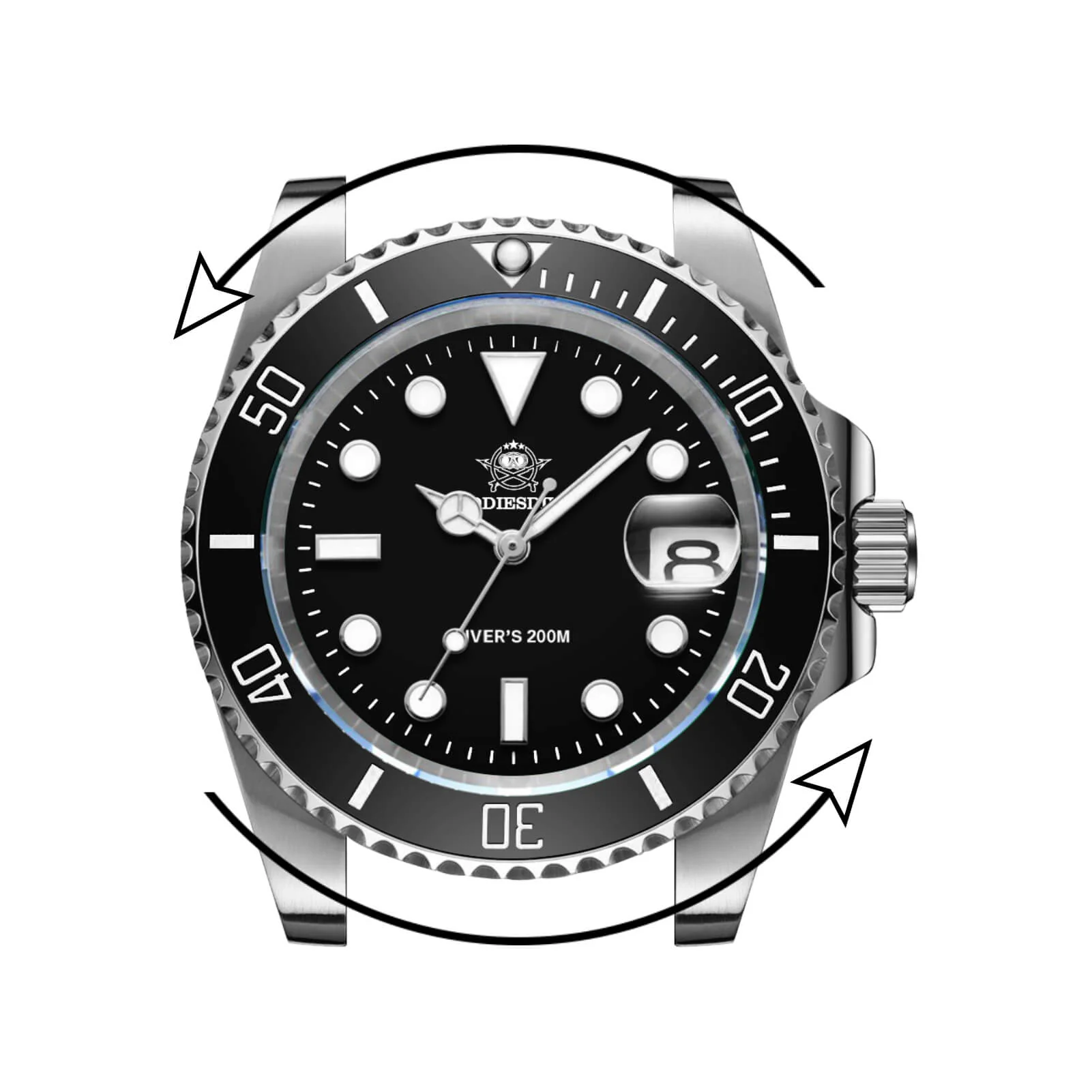 ADDIESDIVE Sub Quartz Watch Diver's 200M （H3QZ） - Image 8