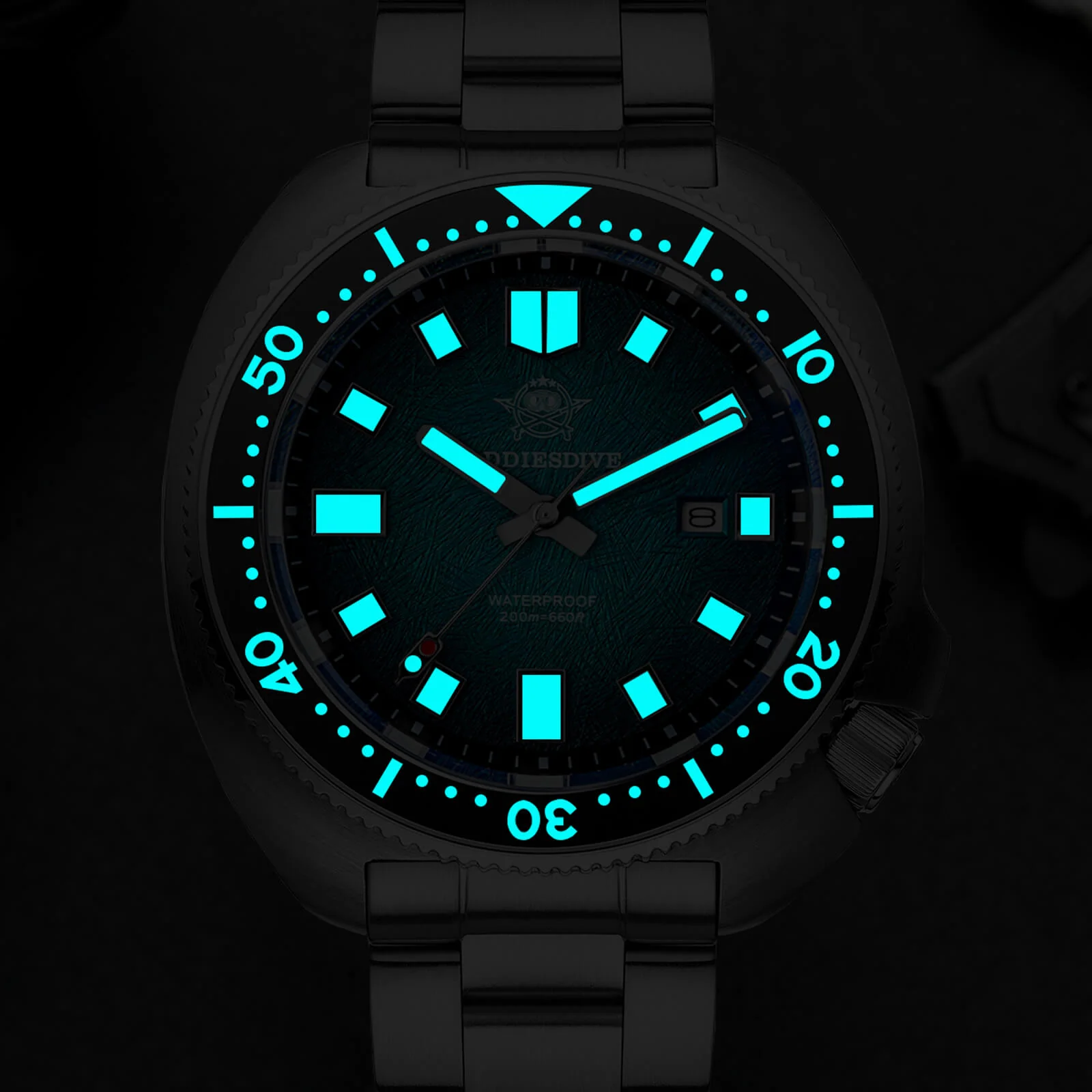 ★India Warehouse★Addiesdive Turtle Quartz Diver Men Watch Sapphire Crystal AD2511 - Image 2