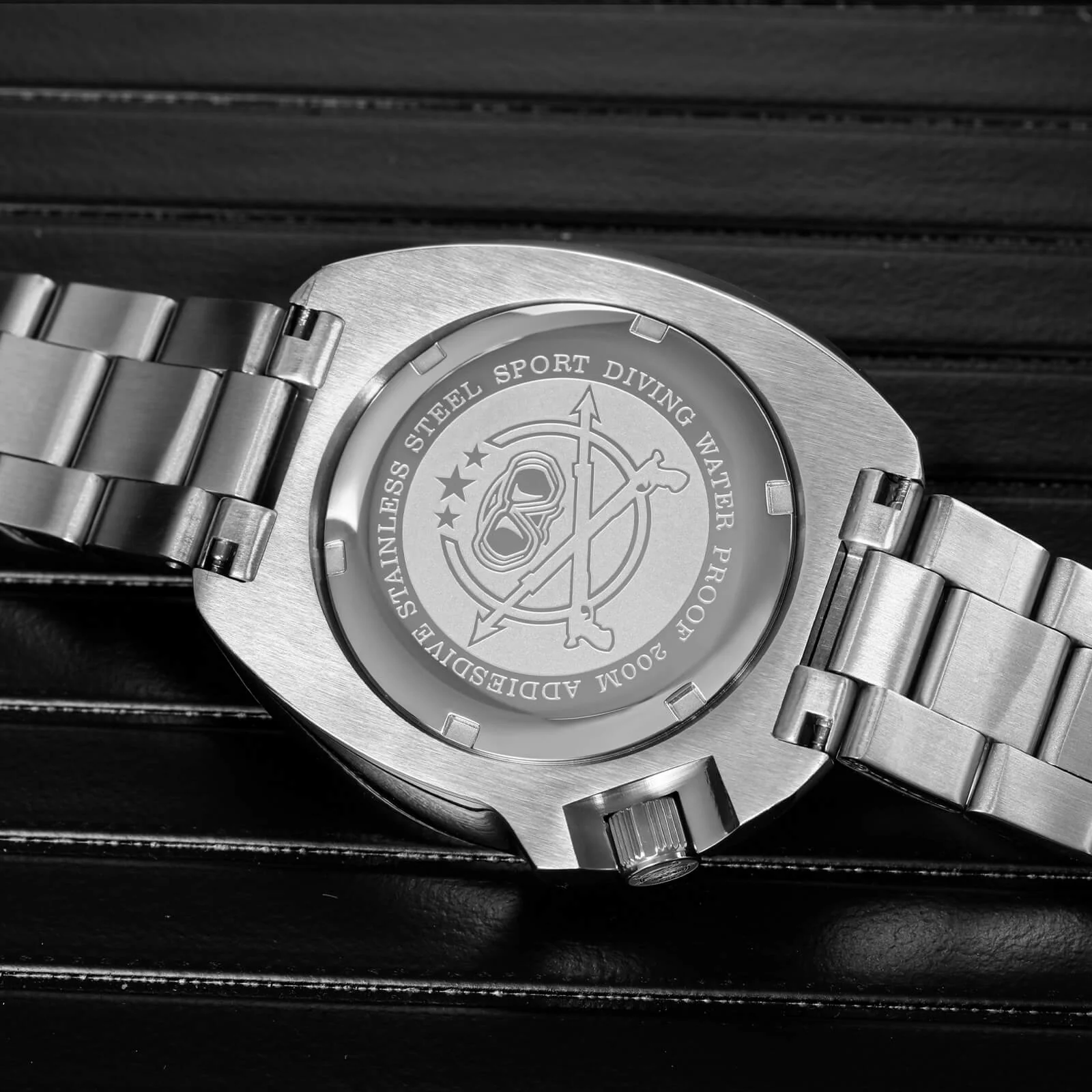 ★India Warehouse★Addiesdive Turtle Quartz Diver Men Watch Sapphire Crystal AD2511 - Image 9
