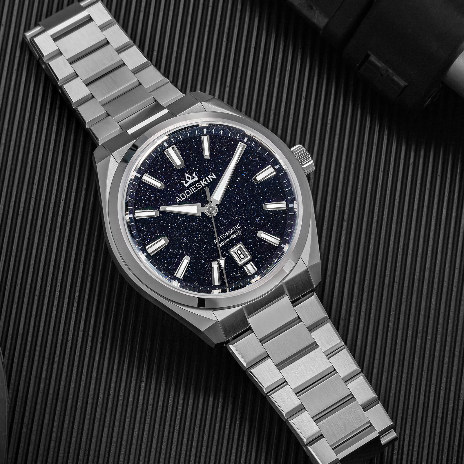 AddiesKIN 40mm Natural Stone Dial Miyota 9015 Luxury Automatic Watch K010 - Image 9