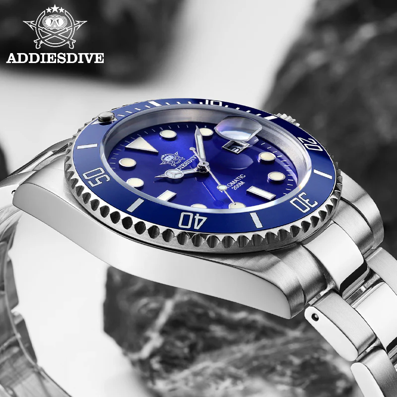 ADDIESDIVE Men's Automatic Diving Watch Diver's 200M NH35A/8215 (H3AC) - Image 13