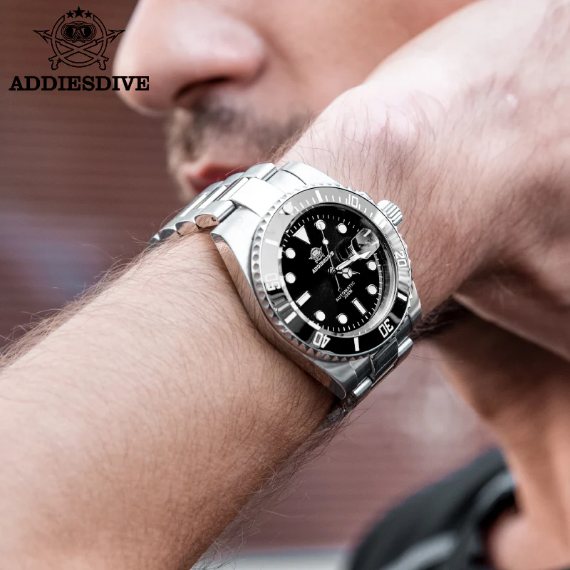 ADDIESDIVE Men's Automatic Diving Watch Diver's 200M NH35A/8215 (H3AC) - Image 17