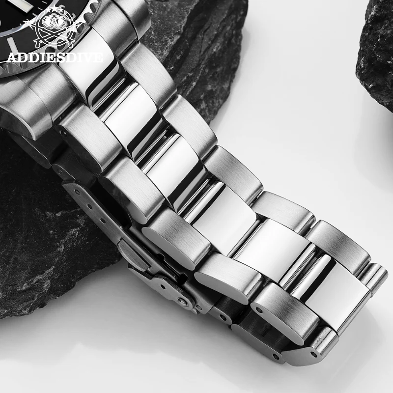 ADDIESDIVE Men's Automatic Diving Watch Diver's 200M NH35A/8215 (H3AC) - Image 8