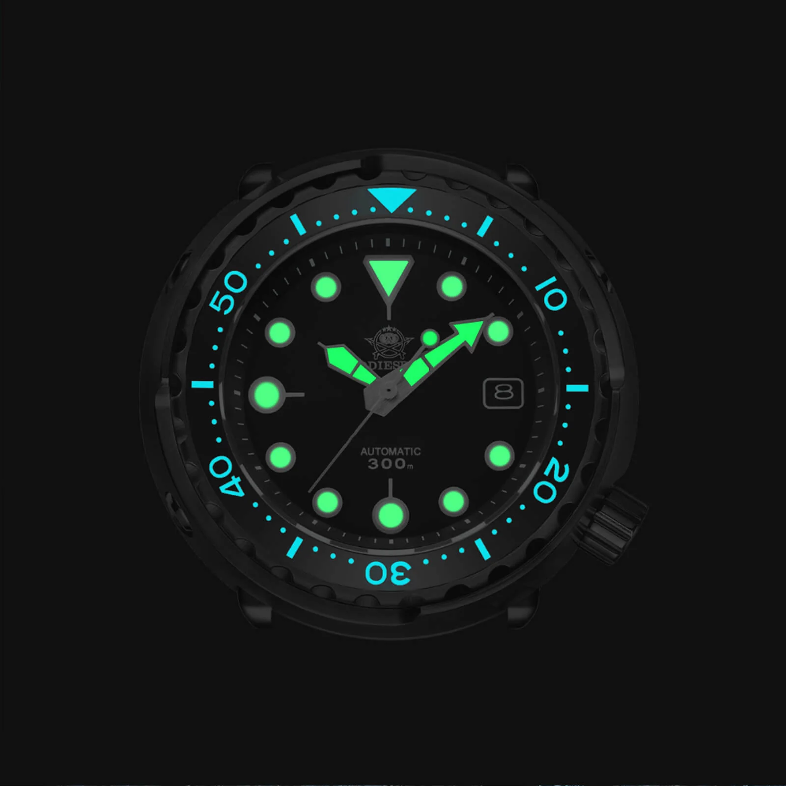 U.S. Warehouse -ADDIESDIVE® Automatic Diver Watch Tuna Diver 300M ( MY-H5B) - Image 5