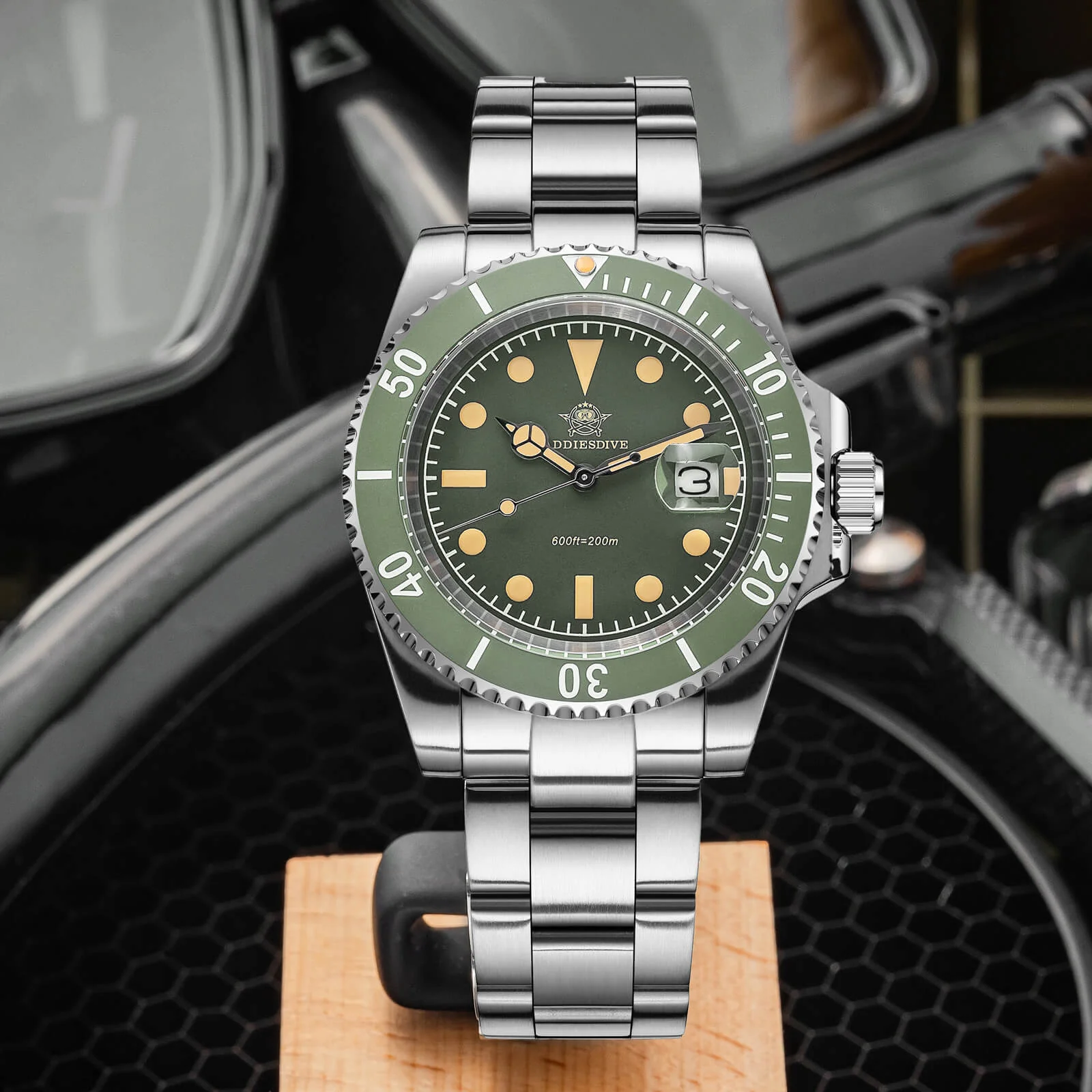 🔥Summer Sale🔥ADDIESDIVE 41mm Retro Sub Quartz Watch AD2054 - Image 20