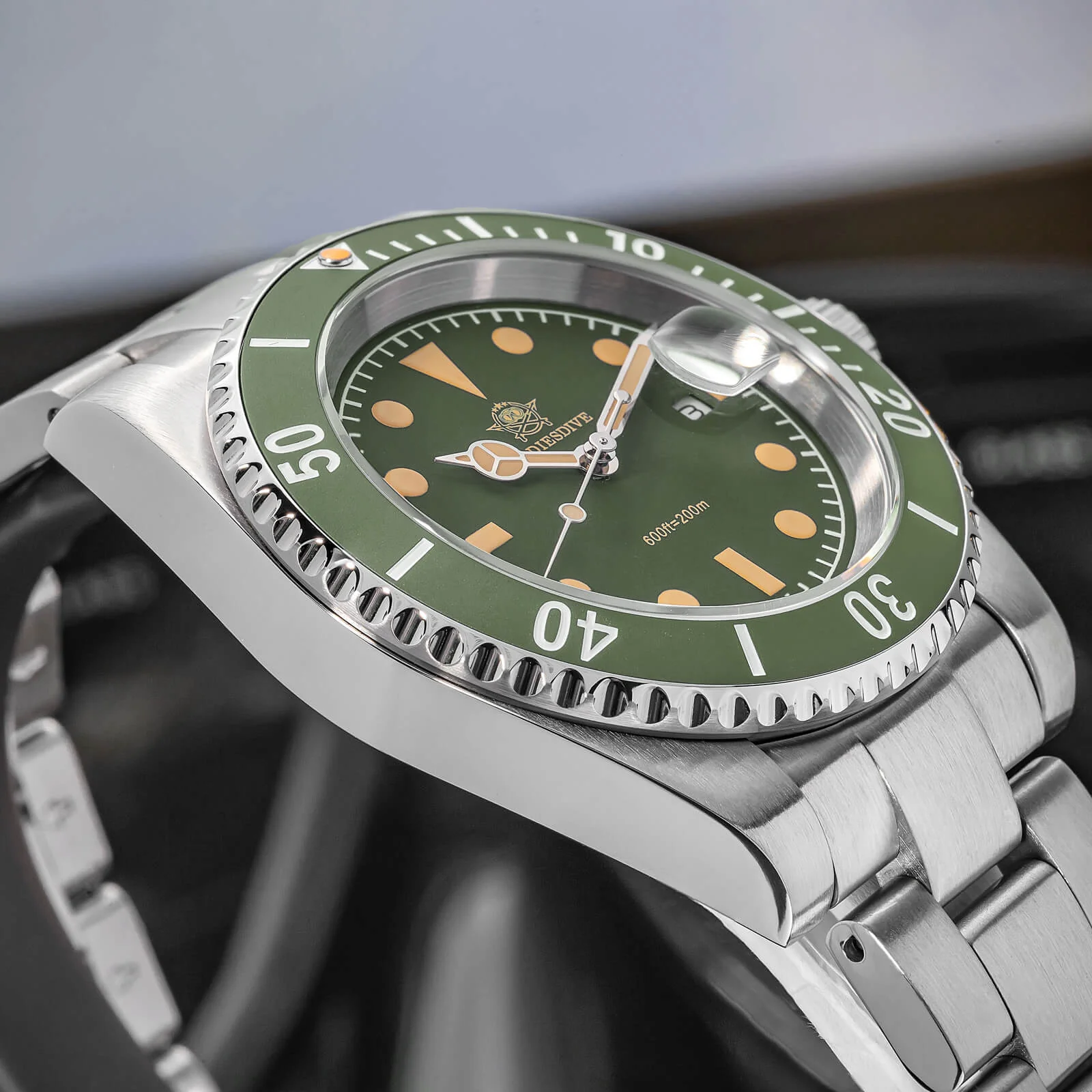 🔥Summer Sale🔥ADDIESDIVE 41mm Retro Sub Quartz Watch AD2054 - Image 24