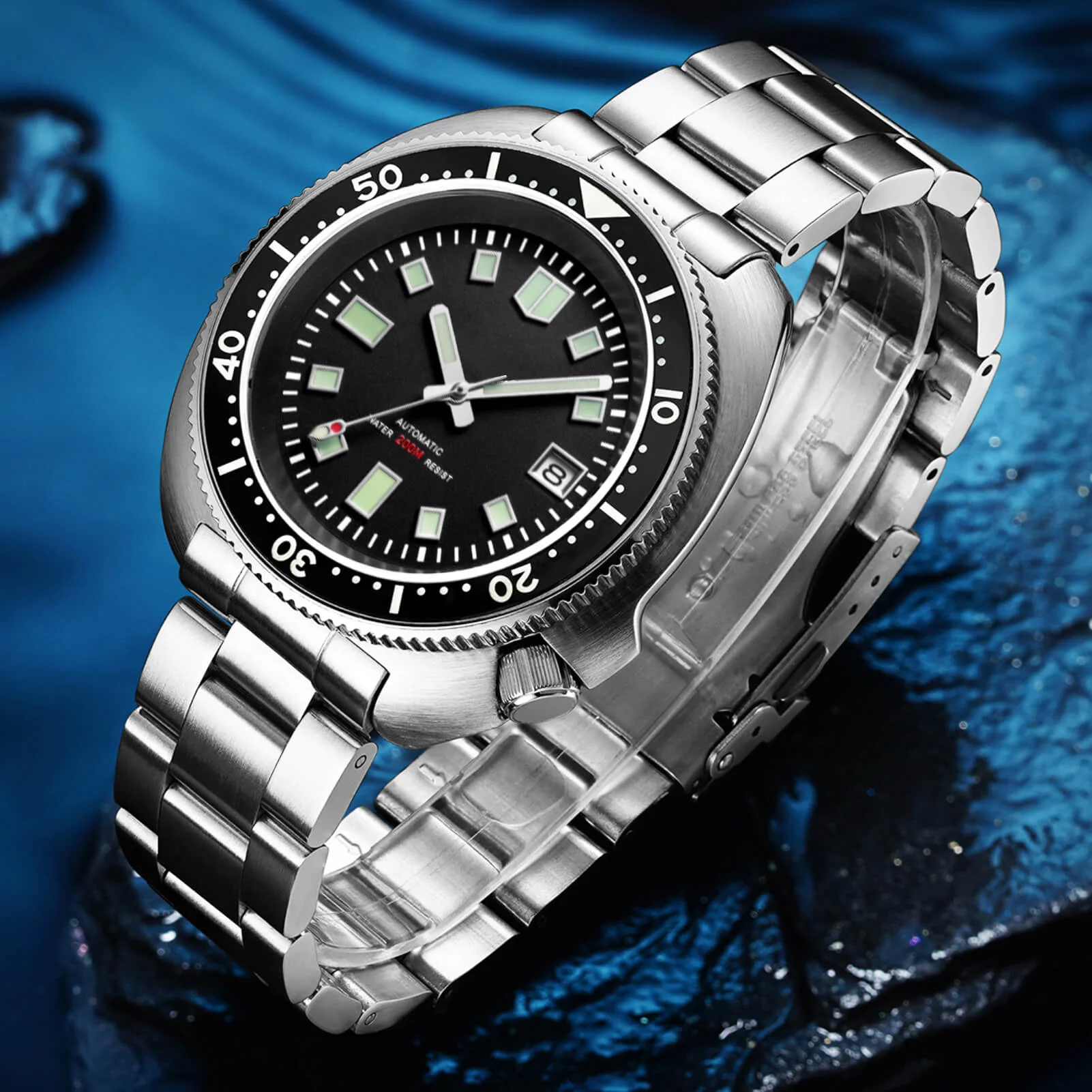 ADDIESDIVE® Captain Willard Automatic Dive Watch 200M ，AD2524 - Image 4