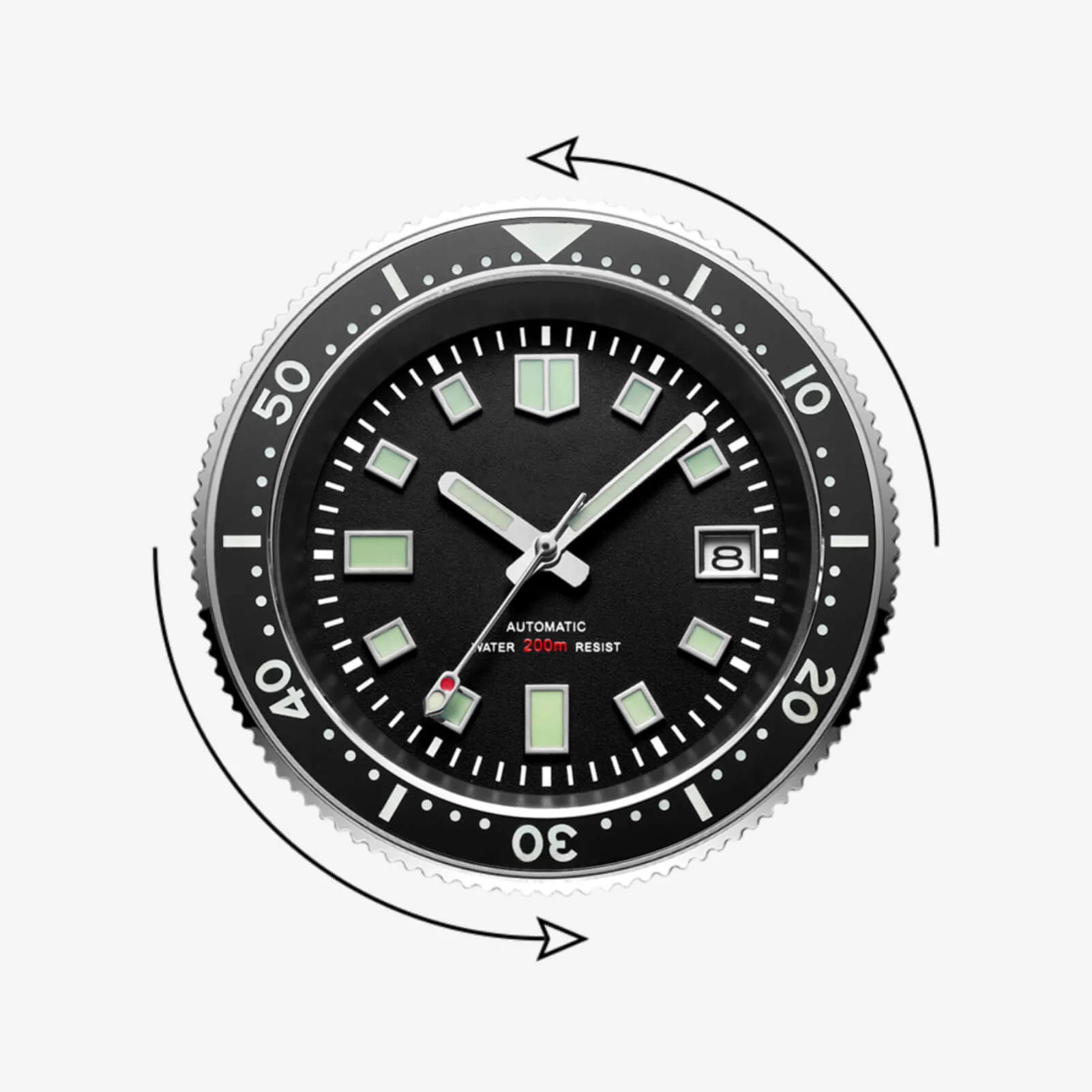 ADDIESDIVE® Captain Willard Automatic Dive Watch 200M ，AD2524 - Image 7