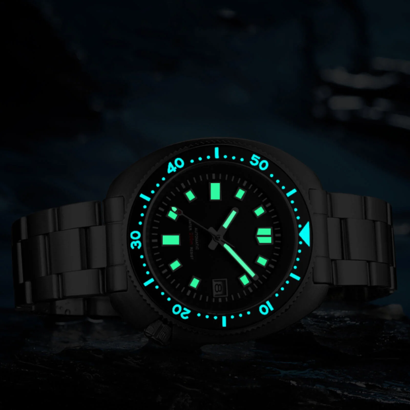 ADDIESDIVE® Captain Willard Automatic Dive Watch 200M ，AD2524 - Image 8