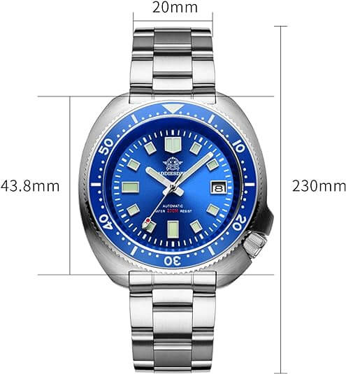 U.S. Warehouse -ADDIESDIVE® Captain Willard Automatic Dive Watch 200M( MY-H8) - Image 2