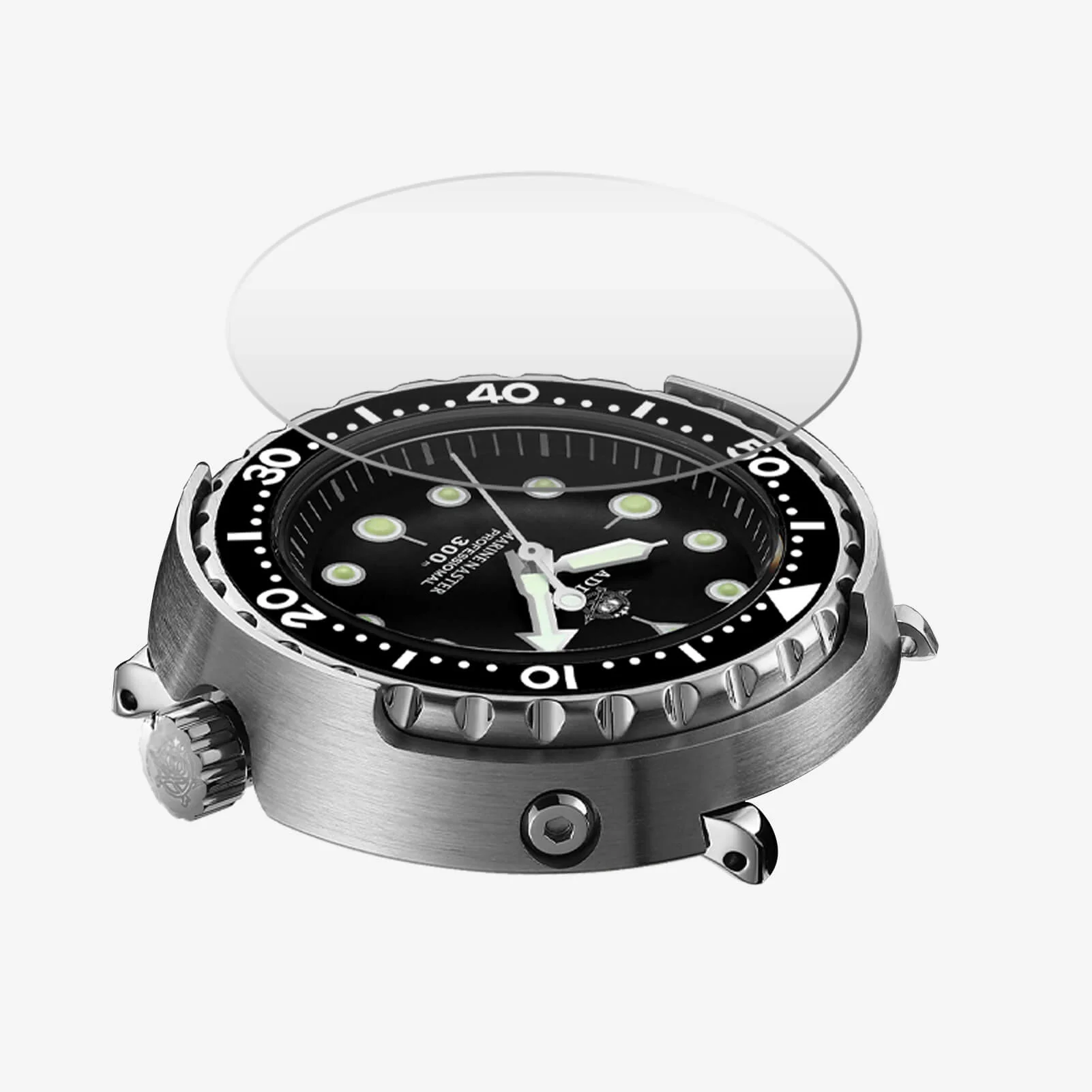 U.S. Warehouse -ADDIESDIVE® Tuna 300M Automatic Diver Watch Tuna Diver  ( MY-H5) - Image 3