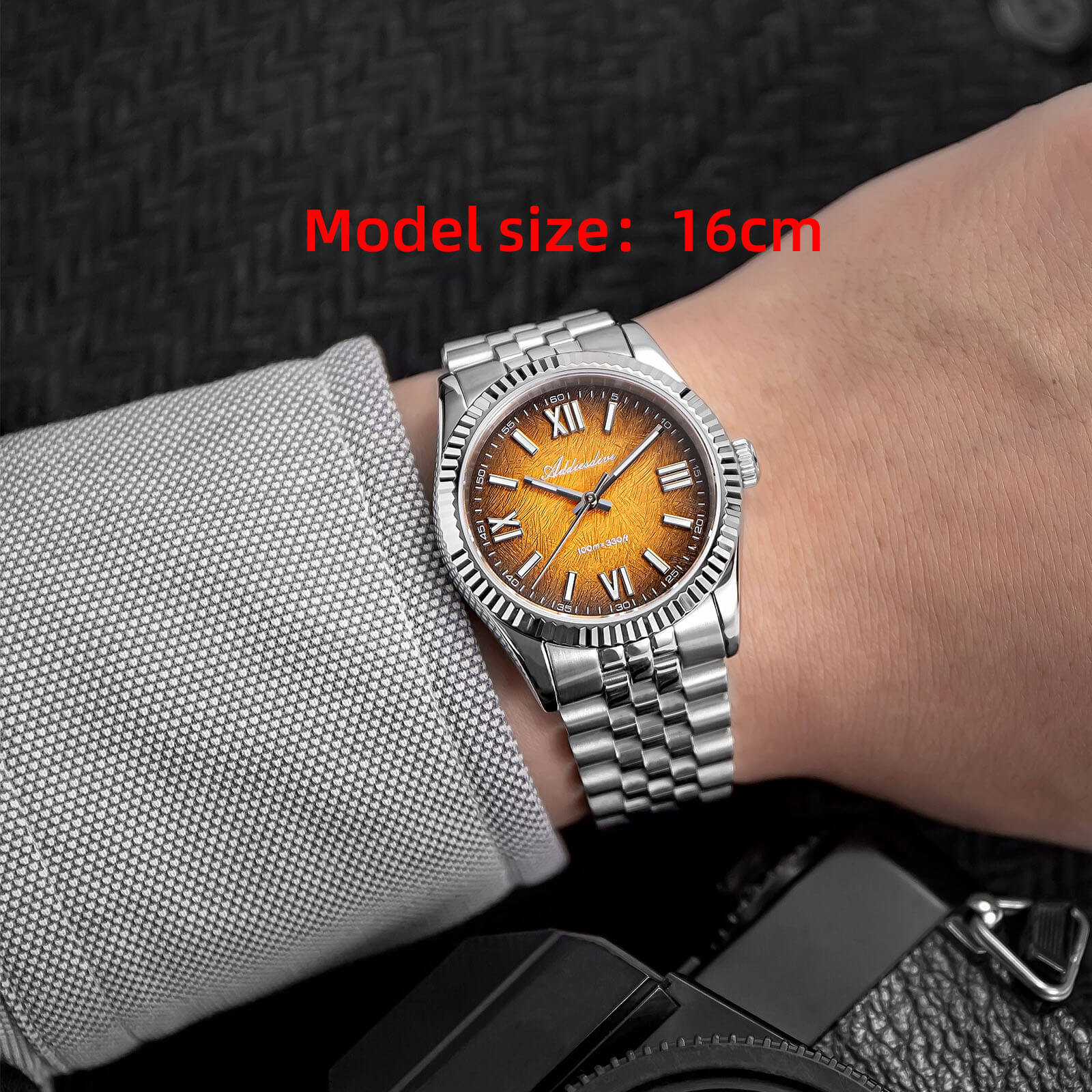🔥Summer Sale🔥ADDIESDIVE 36mm DJ Homage Men Watch AD2512 - Image 11