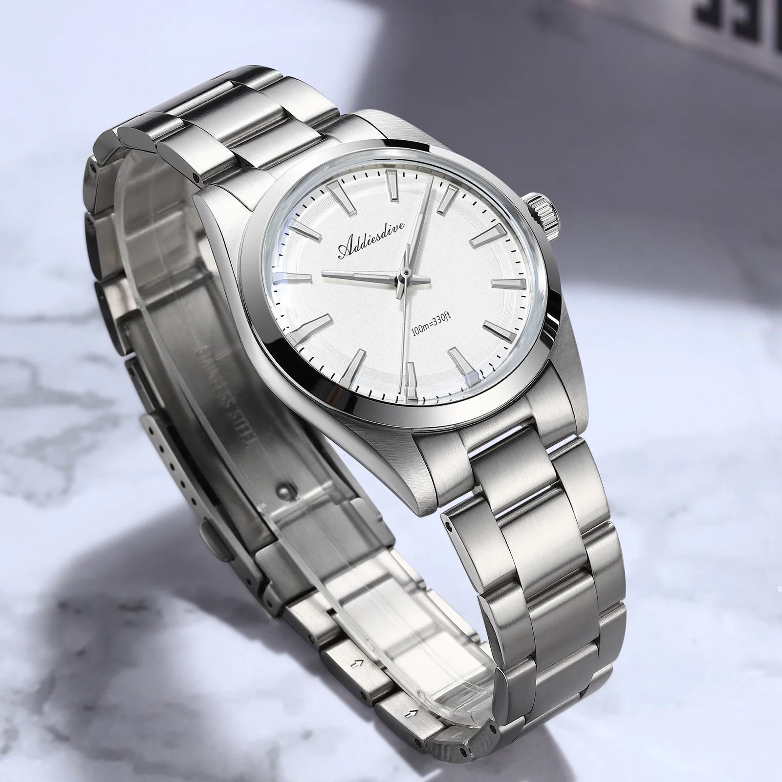 U.S. Warehouse -ADDIESDIVE 36mm Luxury VH31 Quartz Watch AD2066 - Image 11