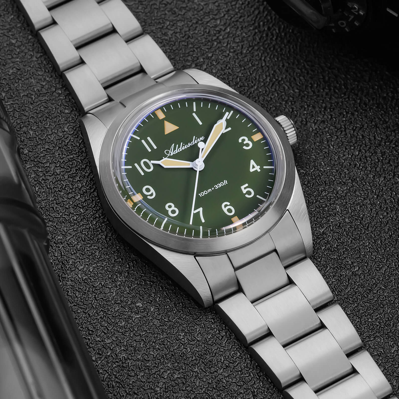 U.S. Warehouse -Addiesdive 36mm Titanium Military Field Watch AD2502 - Image 15