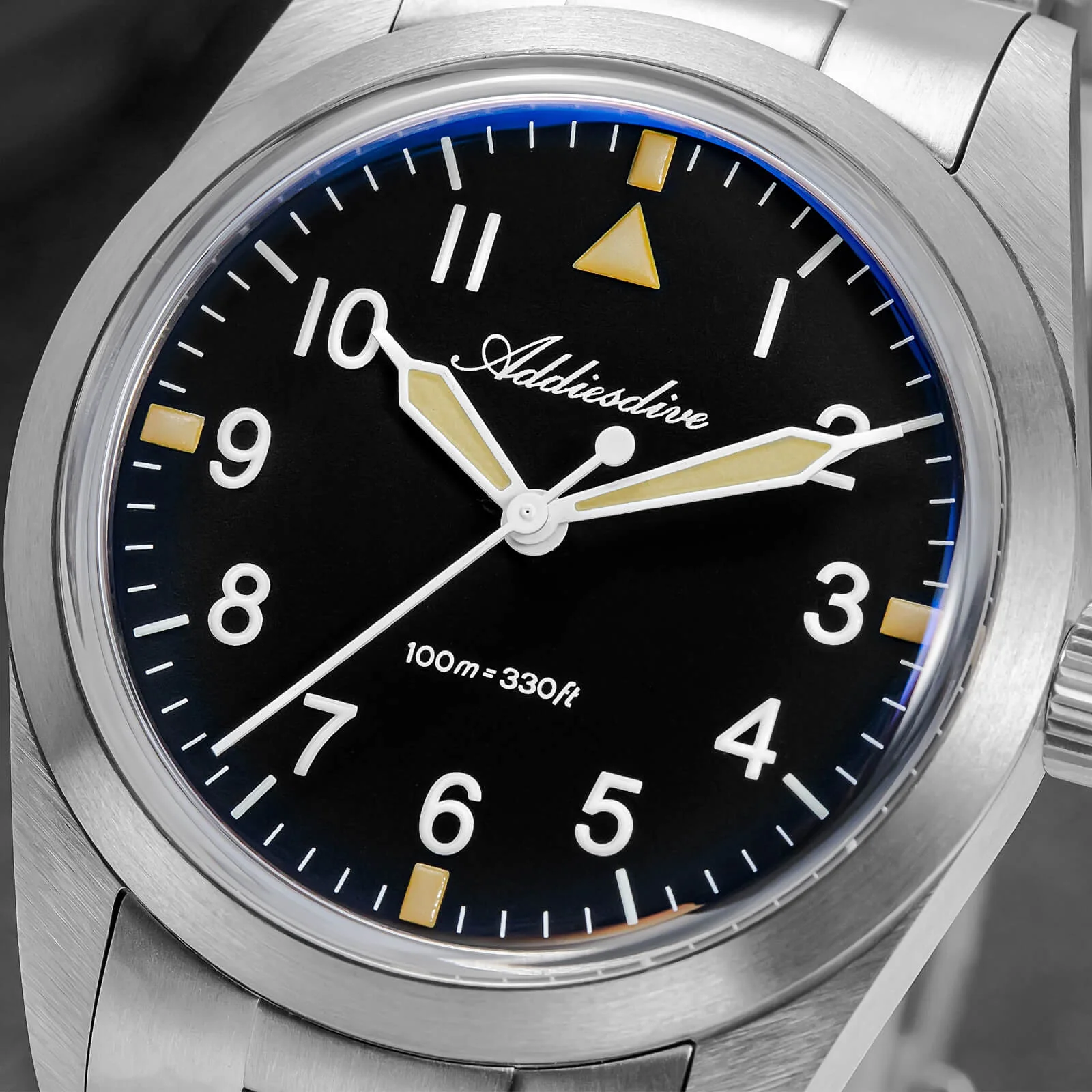 U.S. Warehouse -Addiesdive 36mm Titanium Military Field Watch AD2502 - Image 3