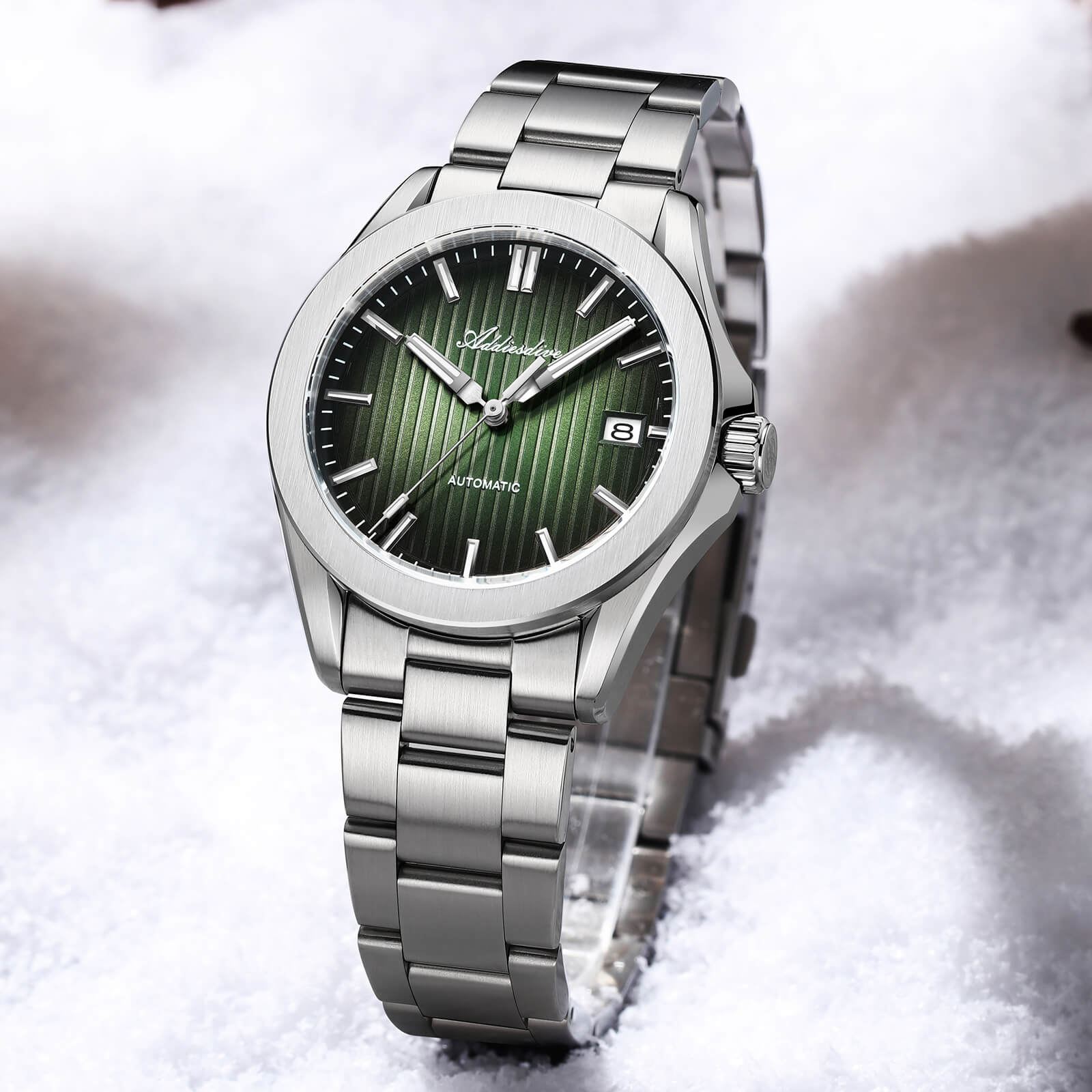 U.S. Warehouse -ADDIESDIVE 38mm 8215 Automatic Watch AD2533 - Image 11