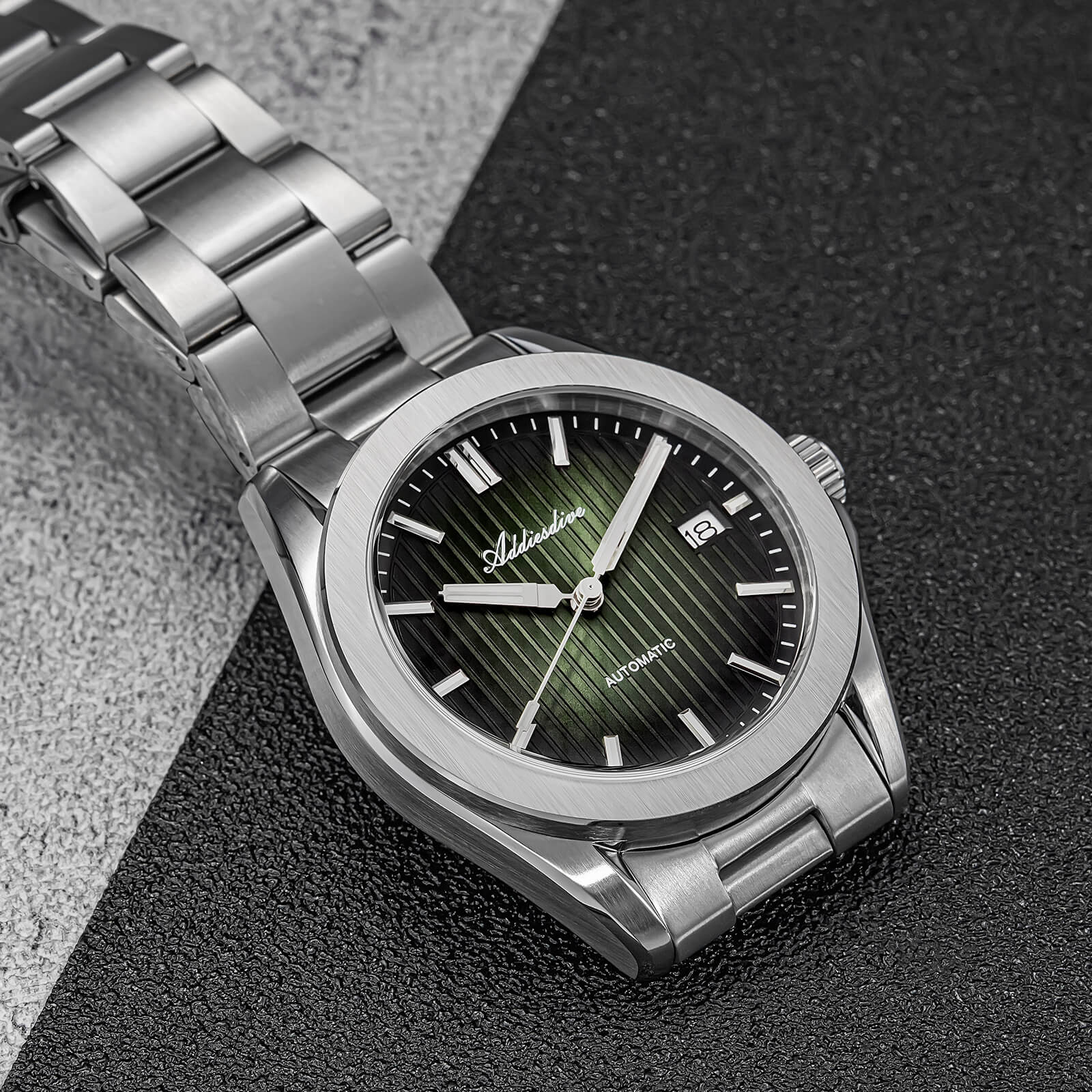 U.S. Warehouse -ADDIESDIVE 38mm 8215 Automatic Watch AD2533 - Image 16