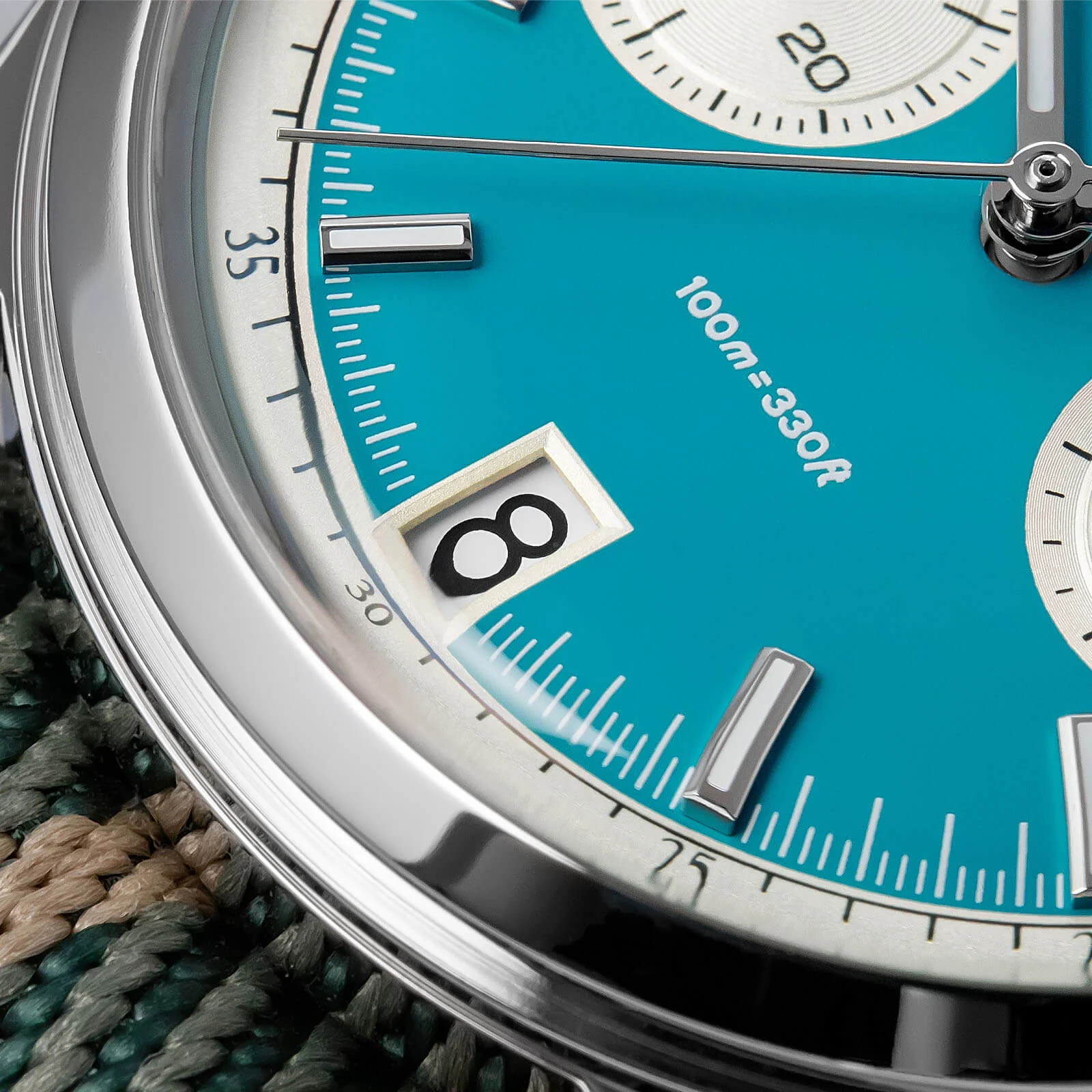 🔥Summer Sale🔥ADDIESDIVE 38mm Quartz Chronograph Watch – VK64 / 0S21 Options - Image 3