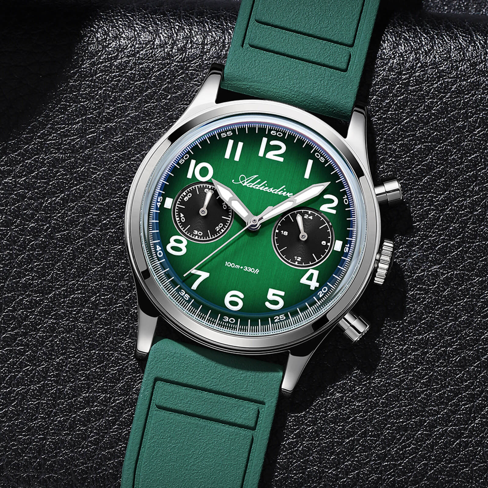 ADDIESDIVE 38mm VK64 Chronograph Watch AD2516 - Image 20