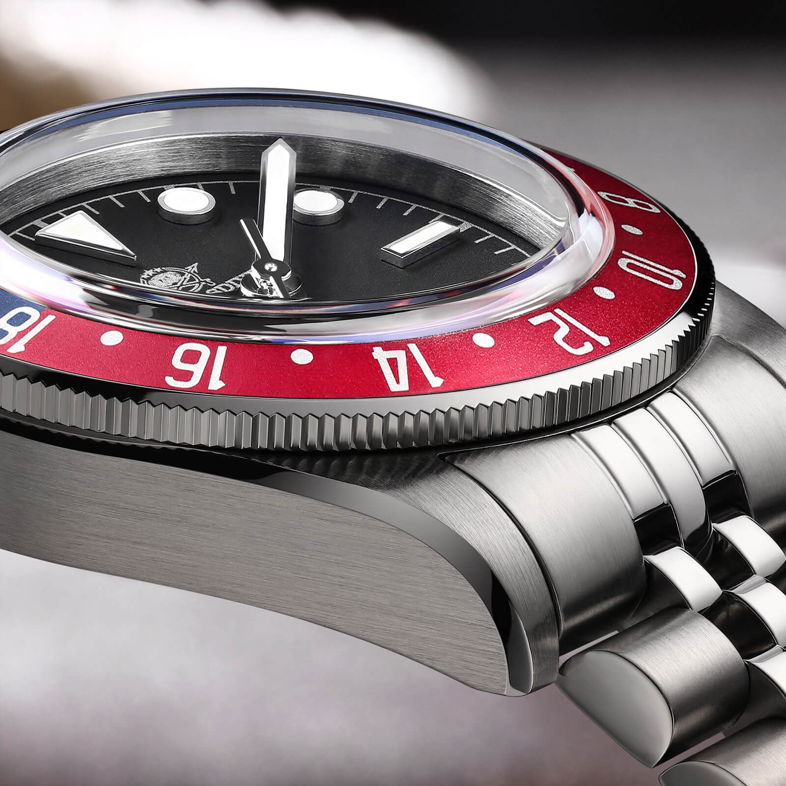 U.S. Warehouse -ADDIESDIVE 39mm BB58 GMT Quartz Watch AD2044 - Image 5