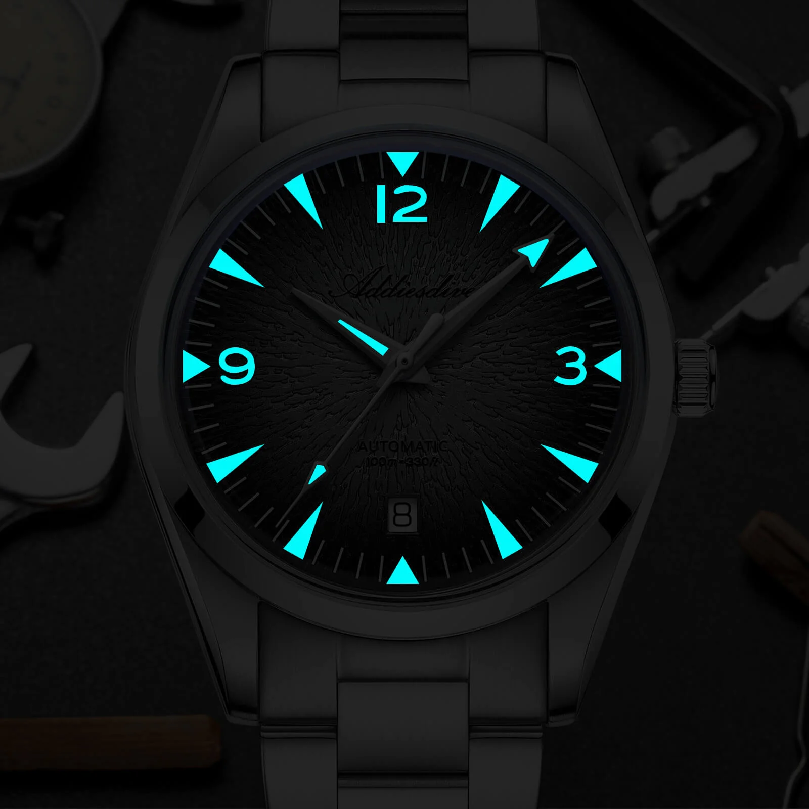 Addiesdive 39mm Breath of the Ocean Automatic 8215 Men Watch ，AD2508 - Image 19