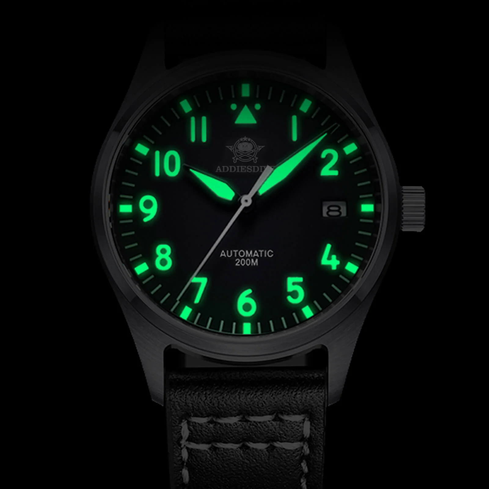 U.S. Warehouse -ADDIESDIVE®39mm Men's Elegant Automatic Watch Diver 200M (AD2519) - Image 7